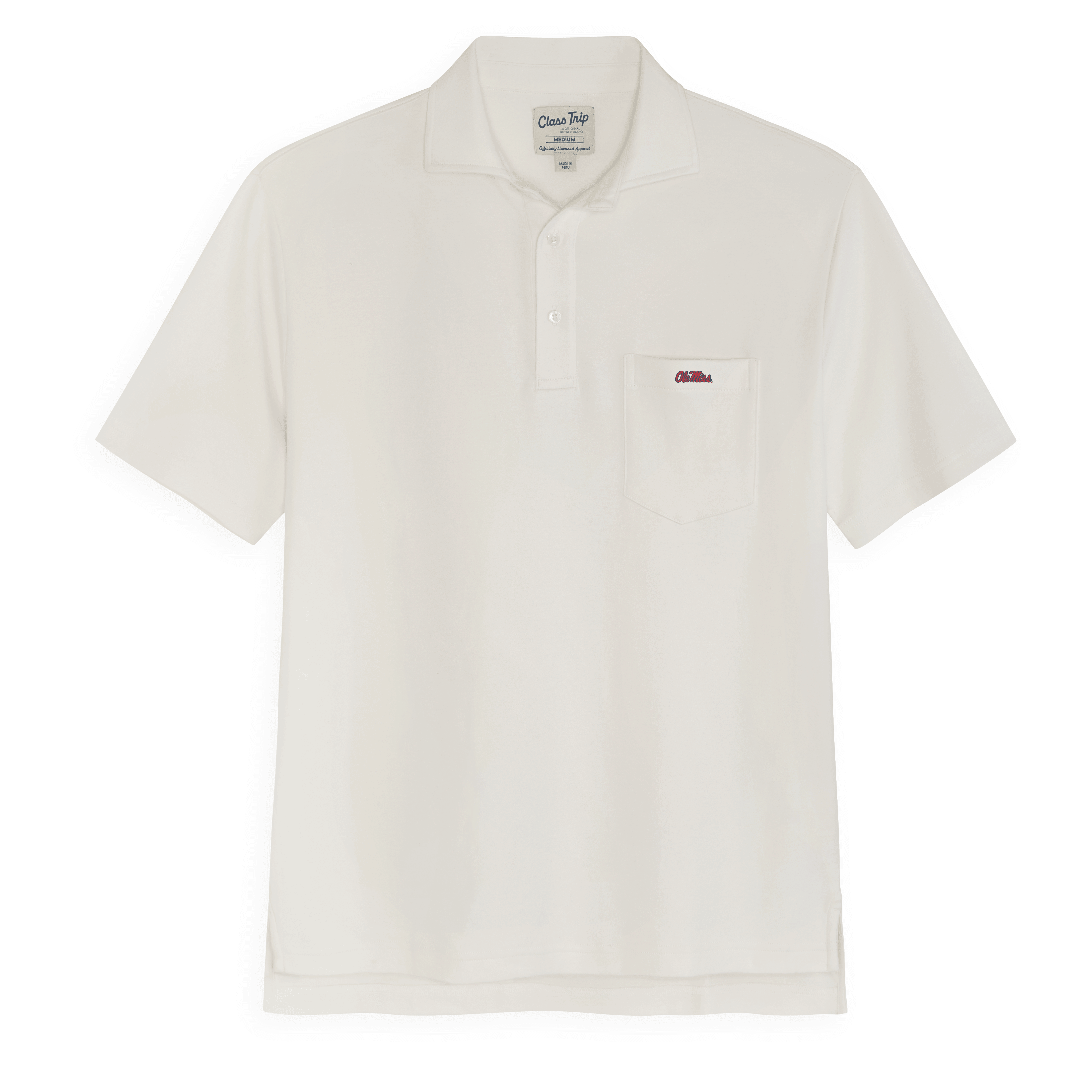 Ole Miss Organic Cotton Pocket Polo
