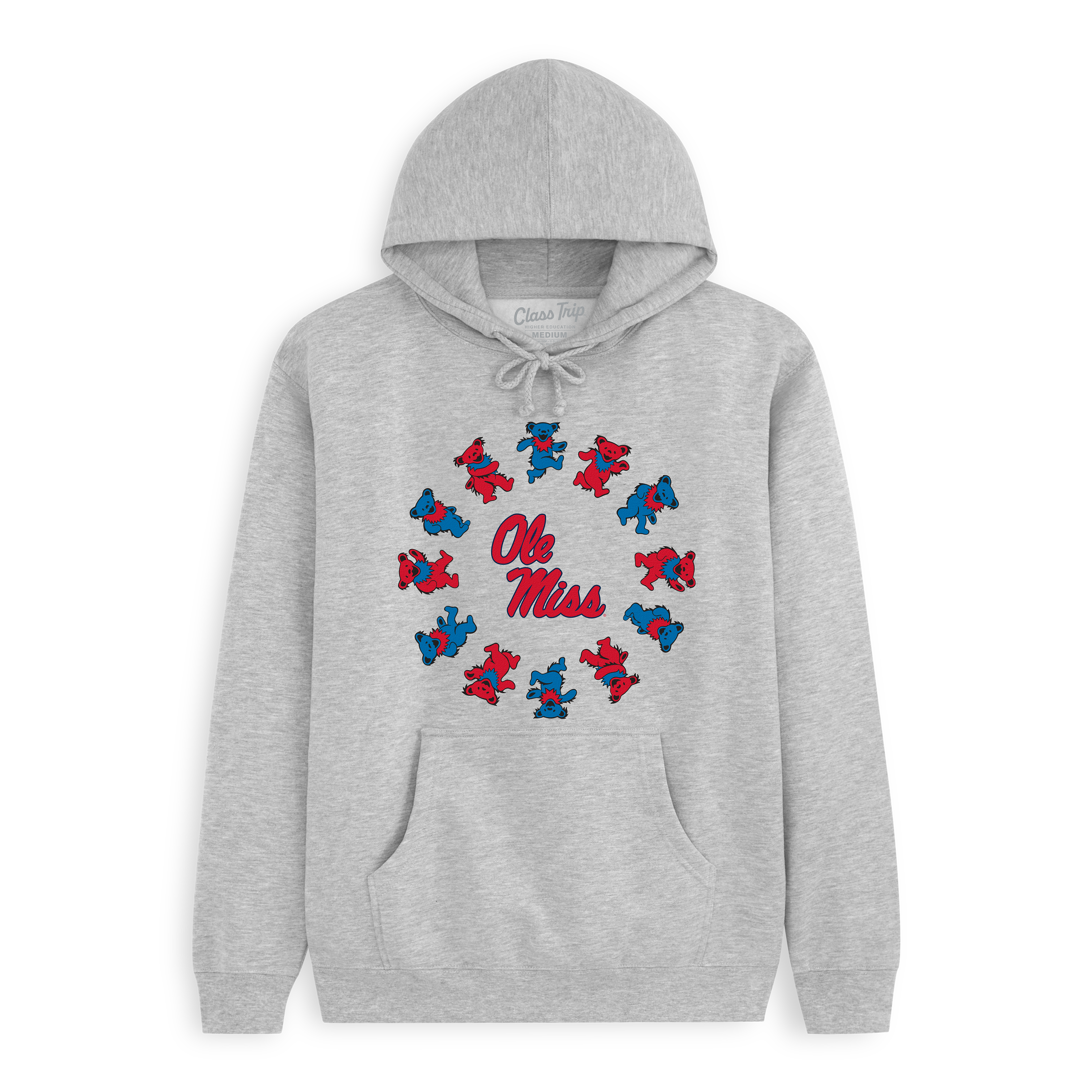 Ole Miss x Grateful Dead Circle Bears Hoodie