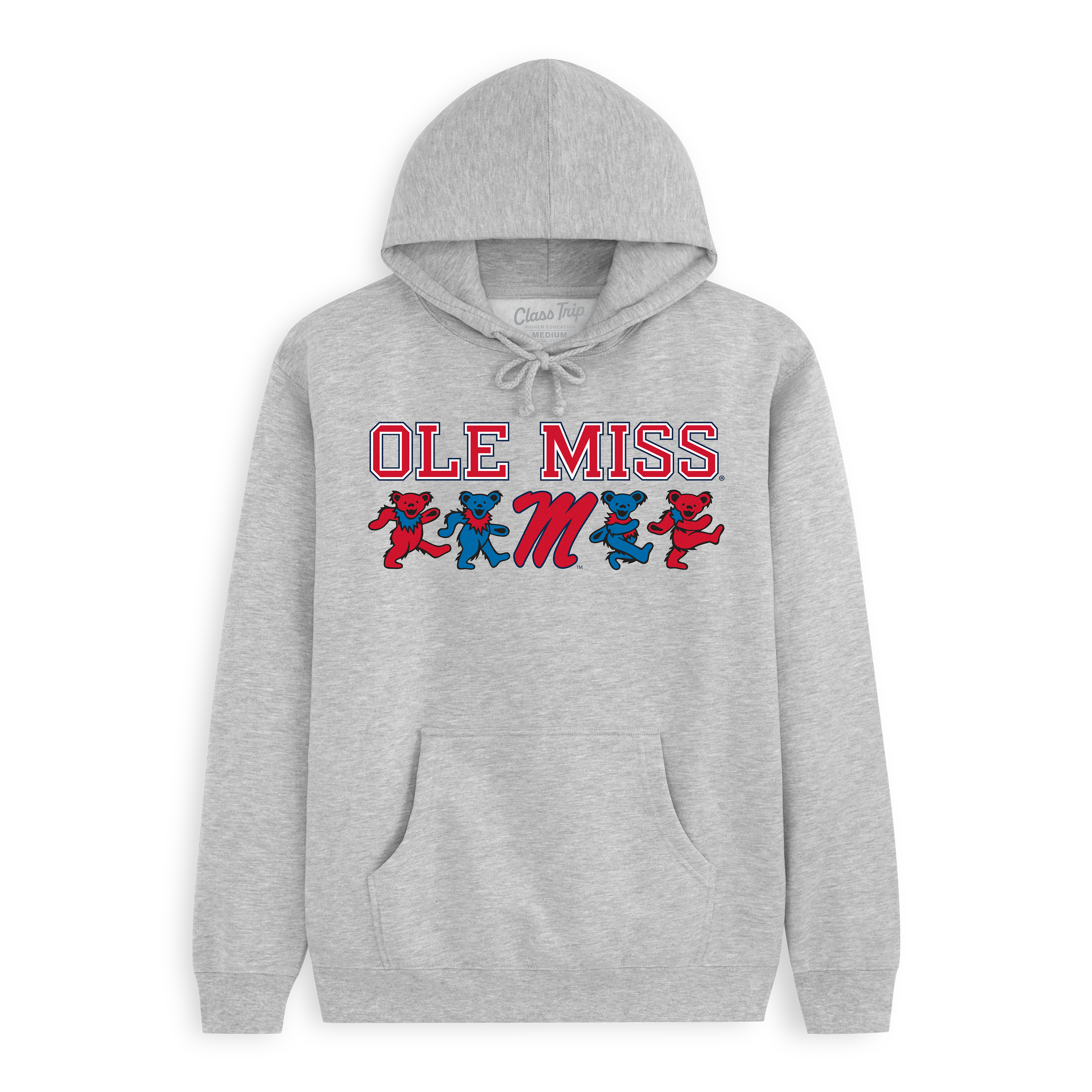 Ole Miss x Grateful Dead Mascot Bears Hoodie