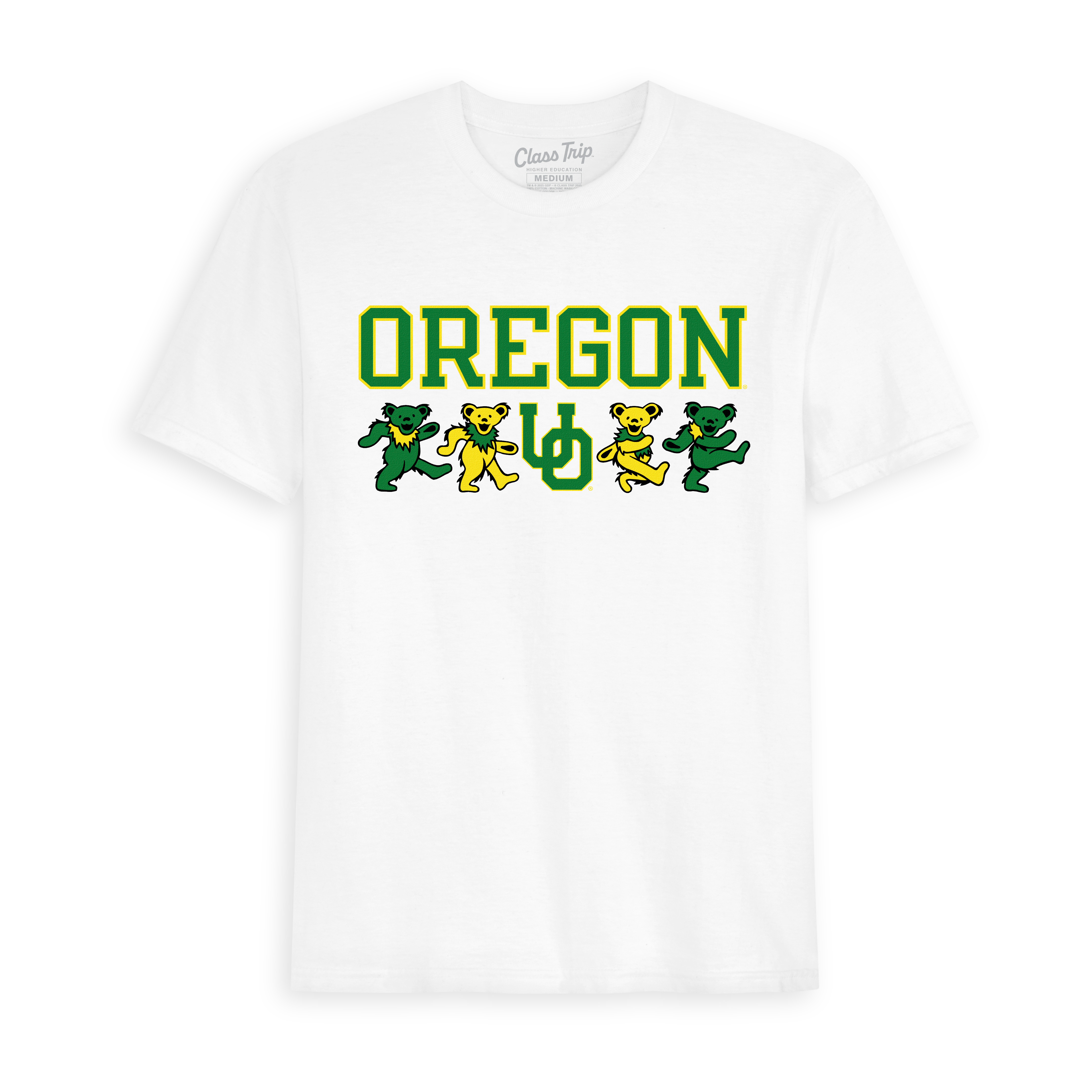 Oregon x Grateful Dead Mascot Bears Tee