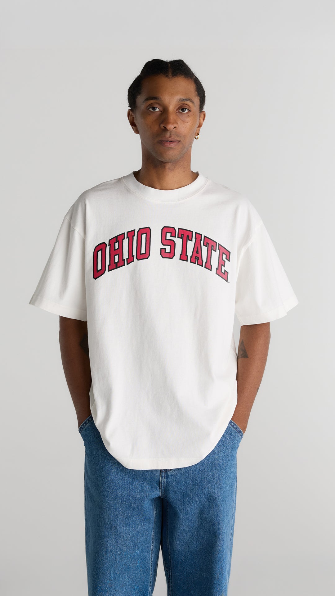 Ohio State Heavyweight Washed Campus Tee