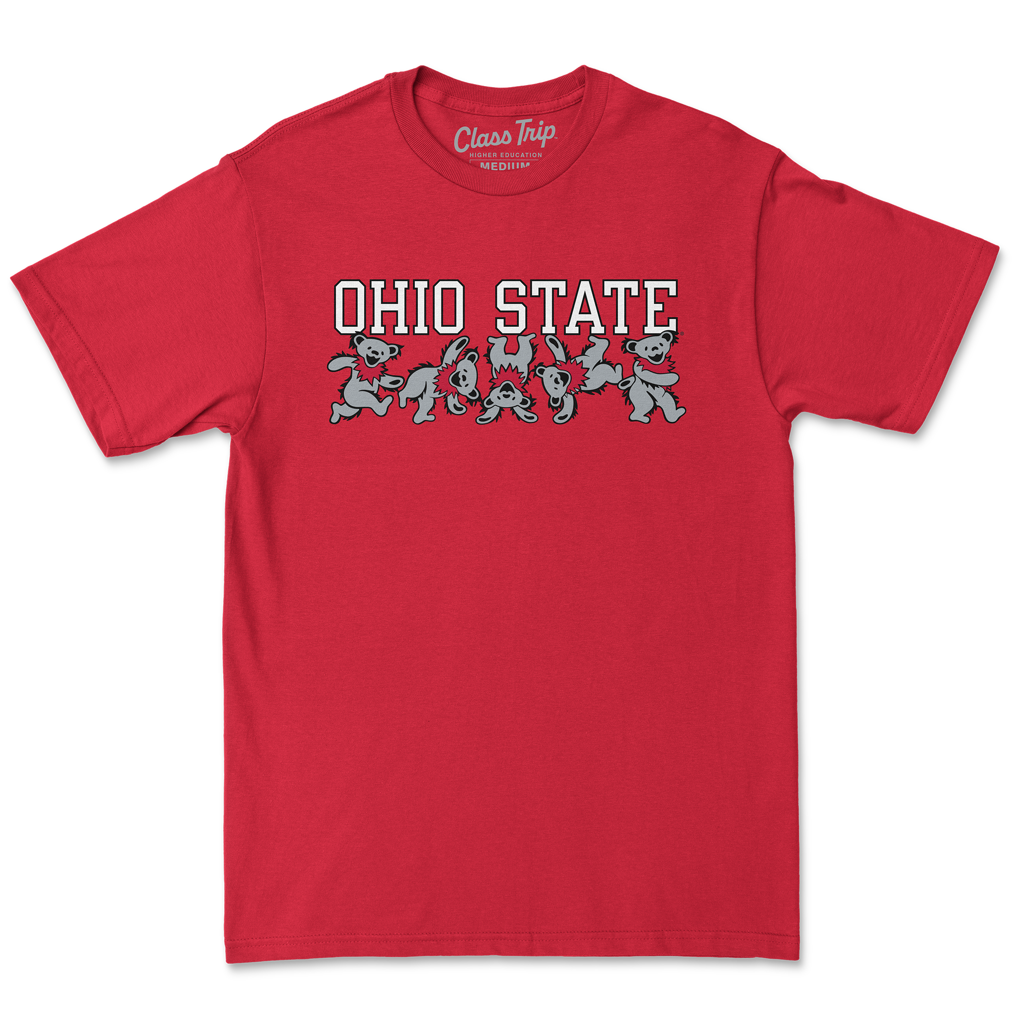 Ohio State University x Grateful Dead Cartwheel Bears Tee
