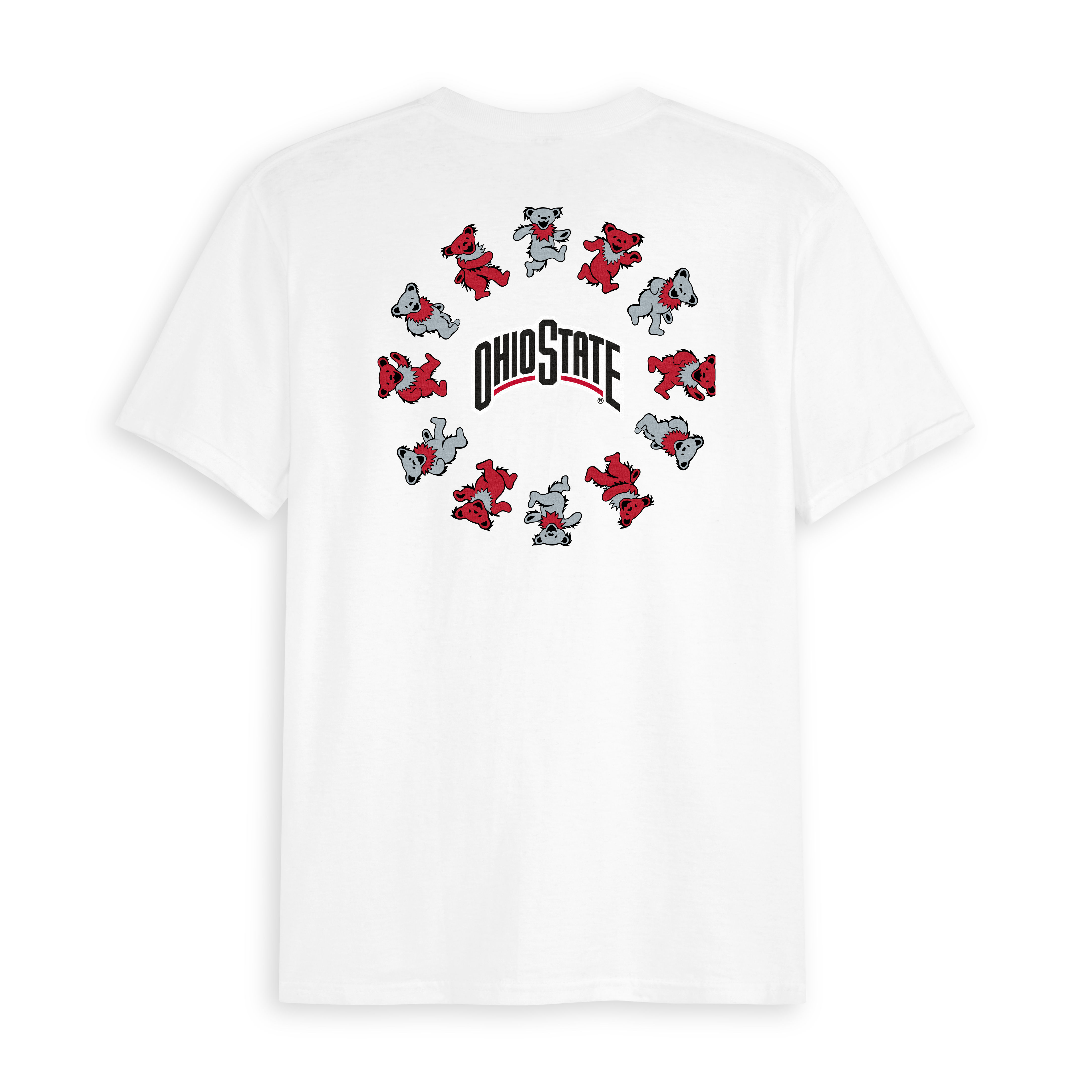 Ohio State University x Grateful Dead Circle Bears Tee – Class Trip