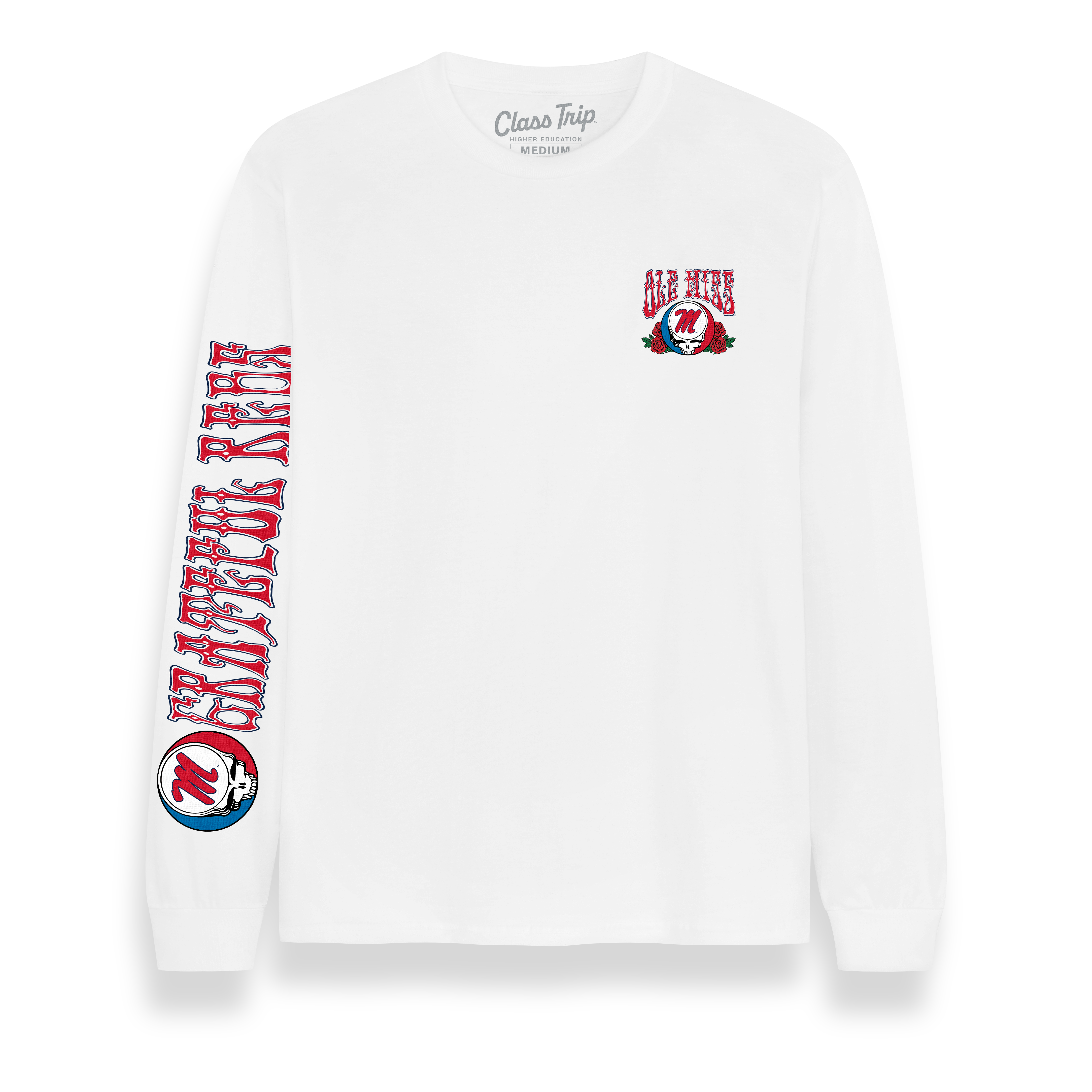 Ole Miss x Grateful Rebs Longsleeve Tee