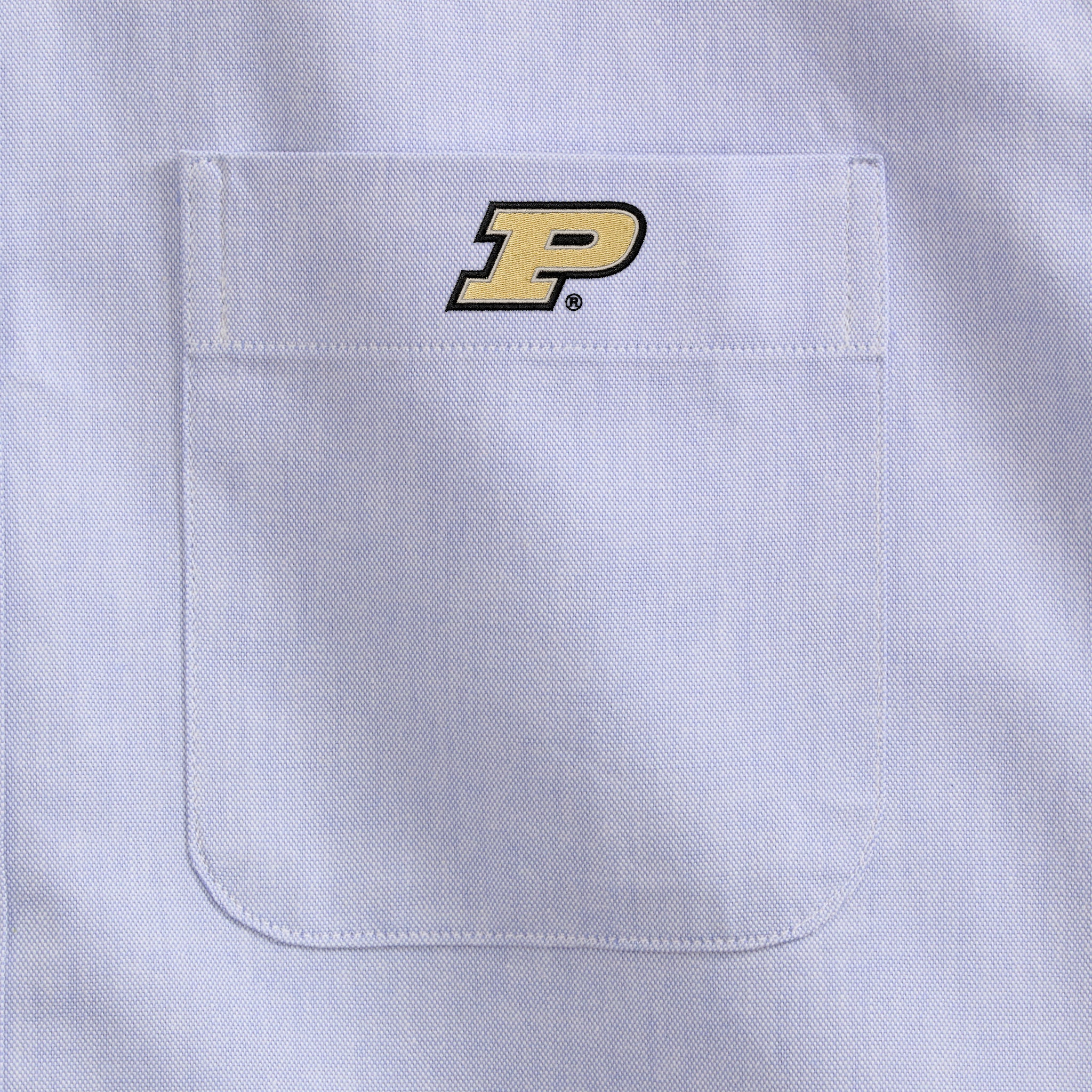 Purdue Men's Cotton Oxford