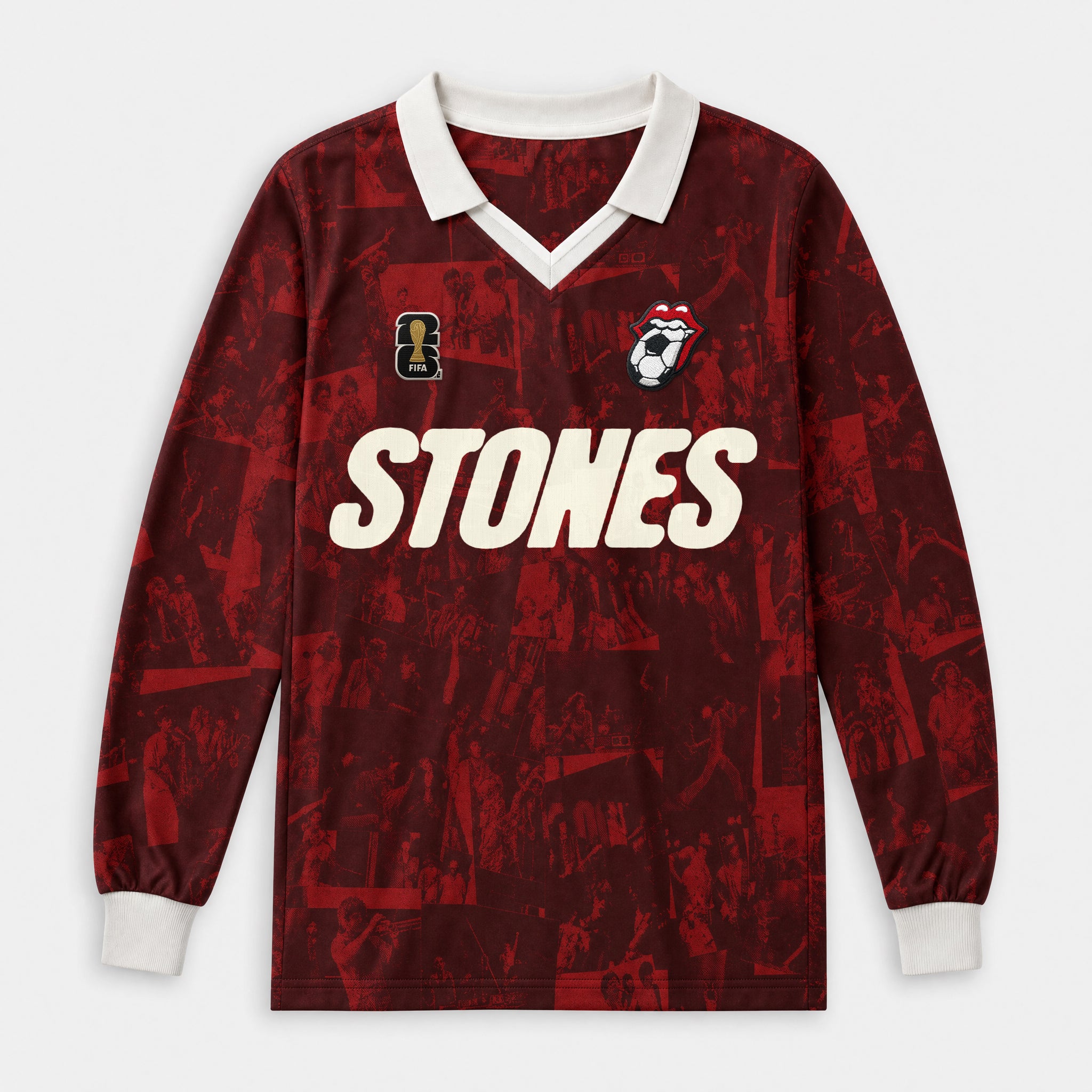 Rolling Stones x FIFA World Cup '26 Stones Icon Longsleeve Jersey