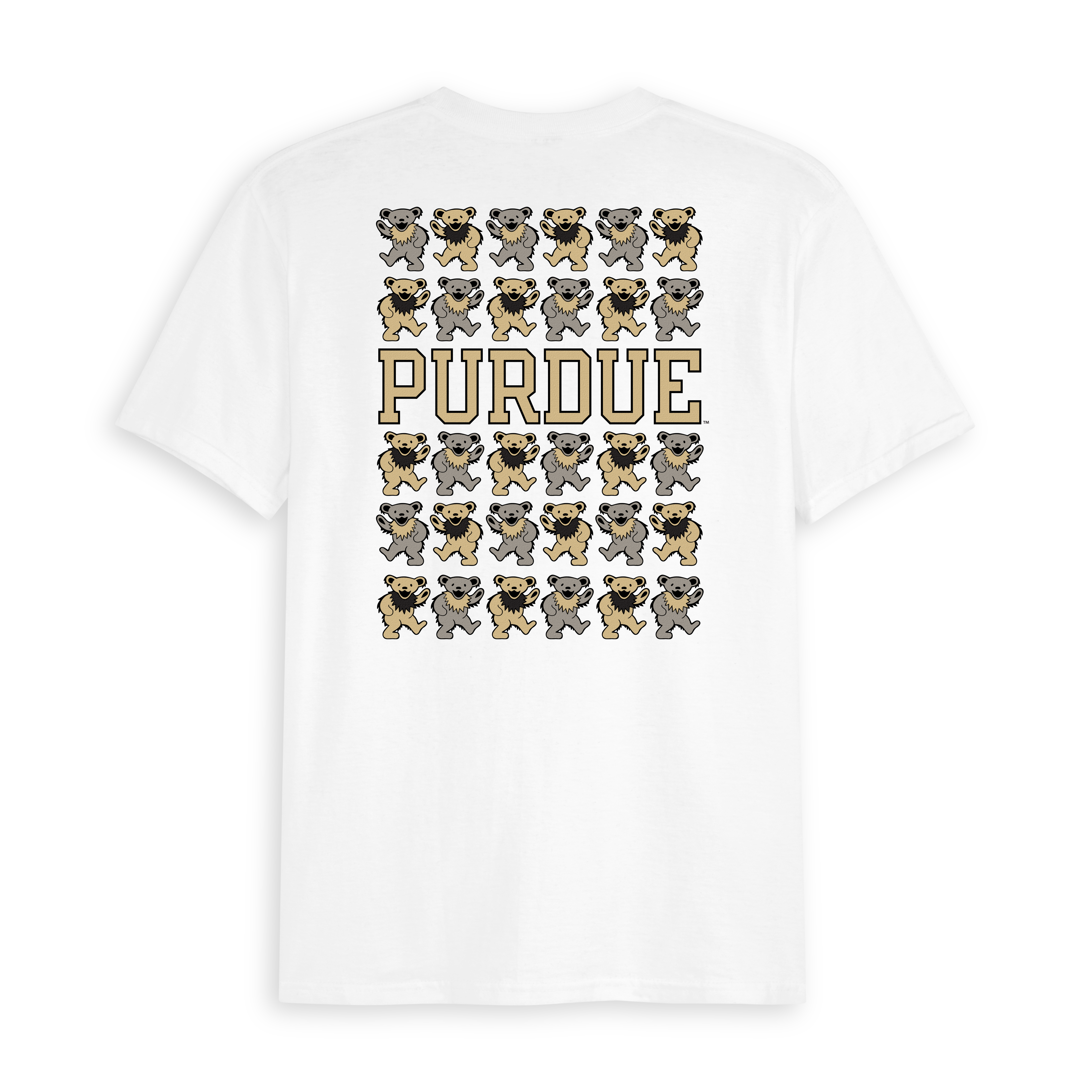Purdue x Grateful Dead Stacked Bears Tee