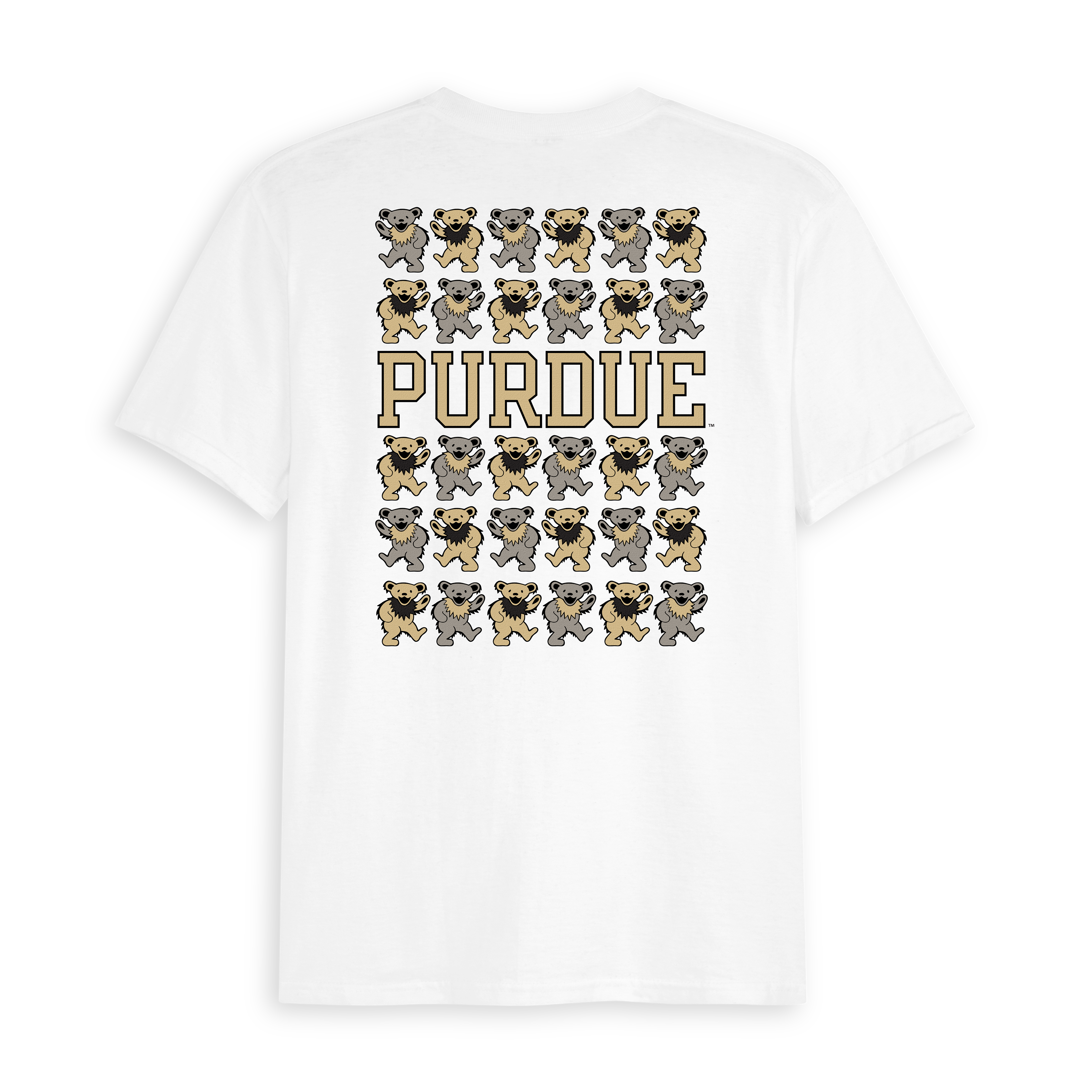 Purdue x Grateful Dead Stacked Bears Tee