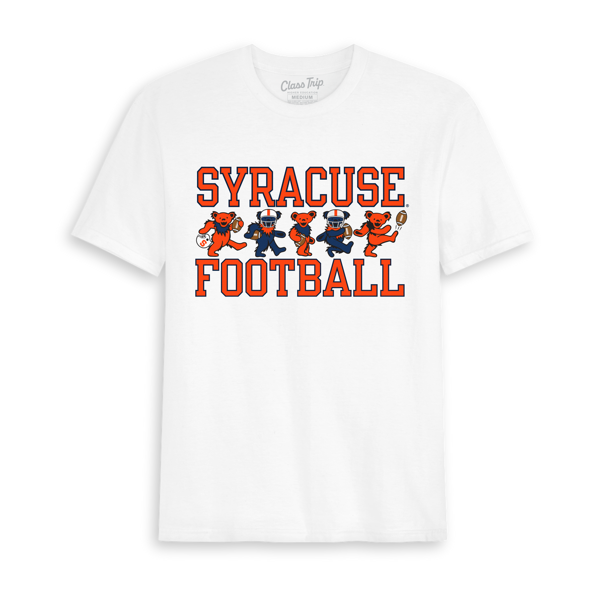 Syracuse x Grateful Dead Football Bears Tee