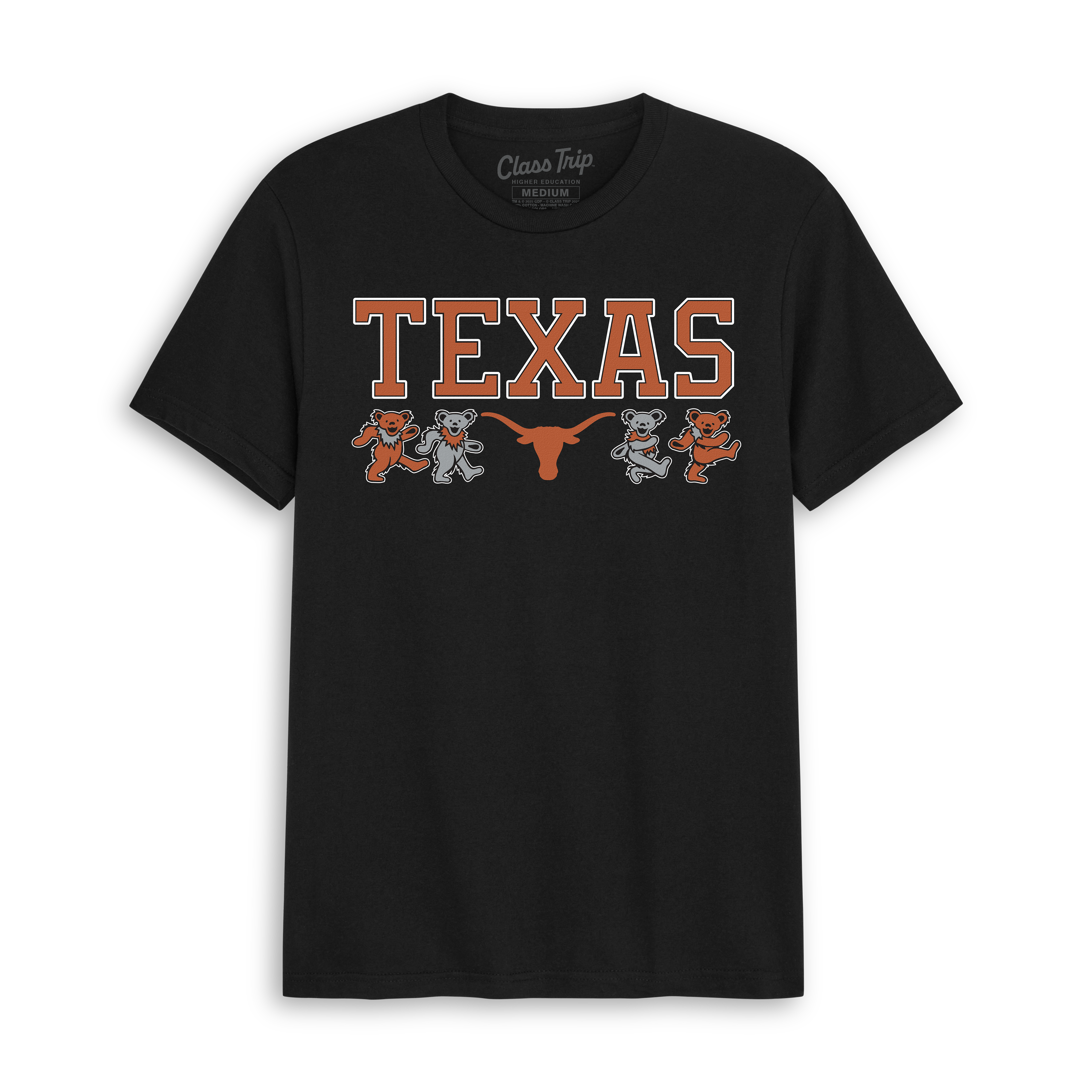 Texas x Grateful Dead Mascot Bears Tee
