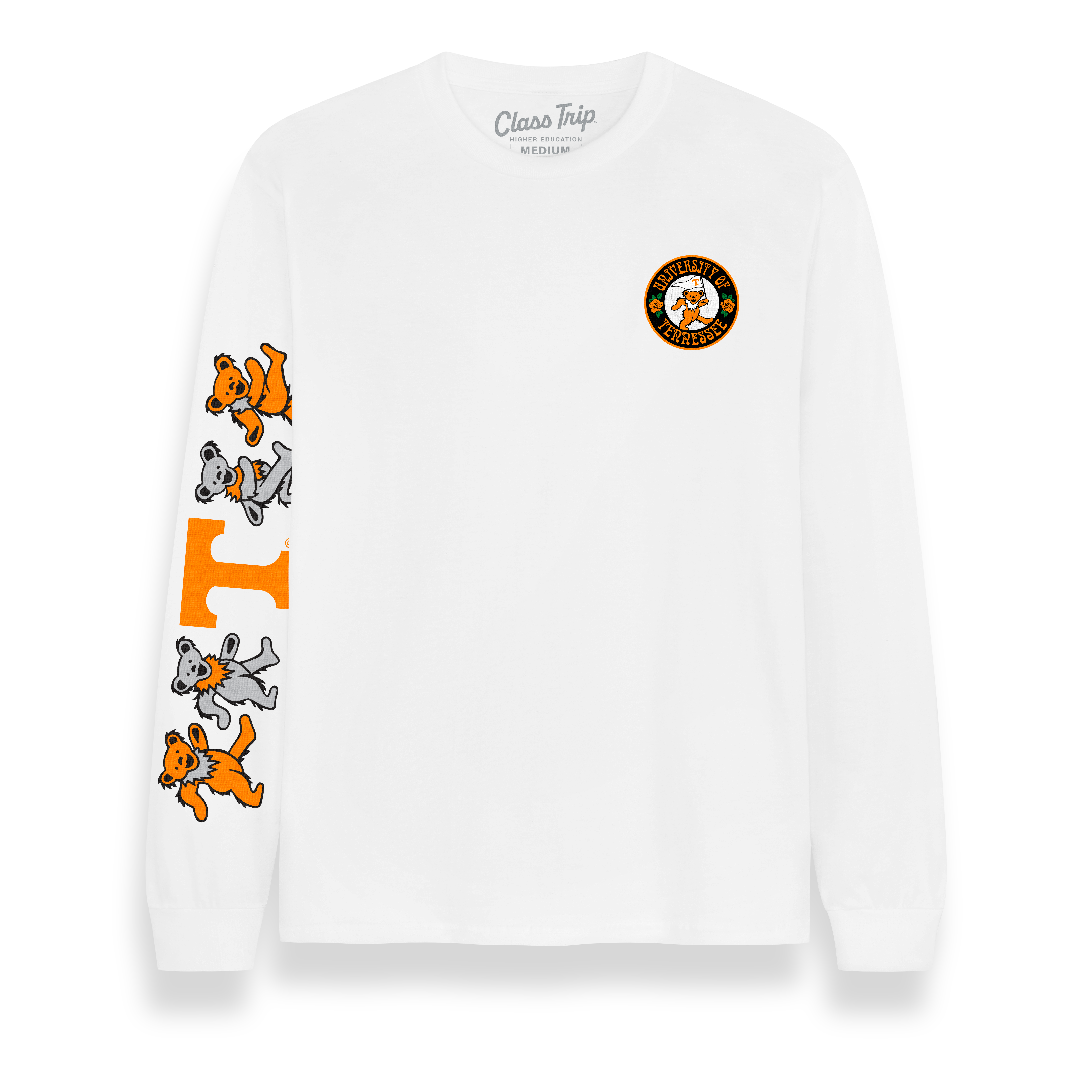 Tennessee x Grateful Dead Mascot Bears Long Sleeve Tee