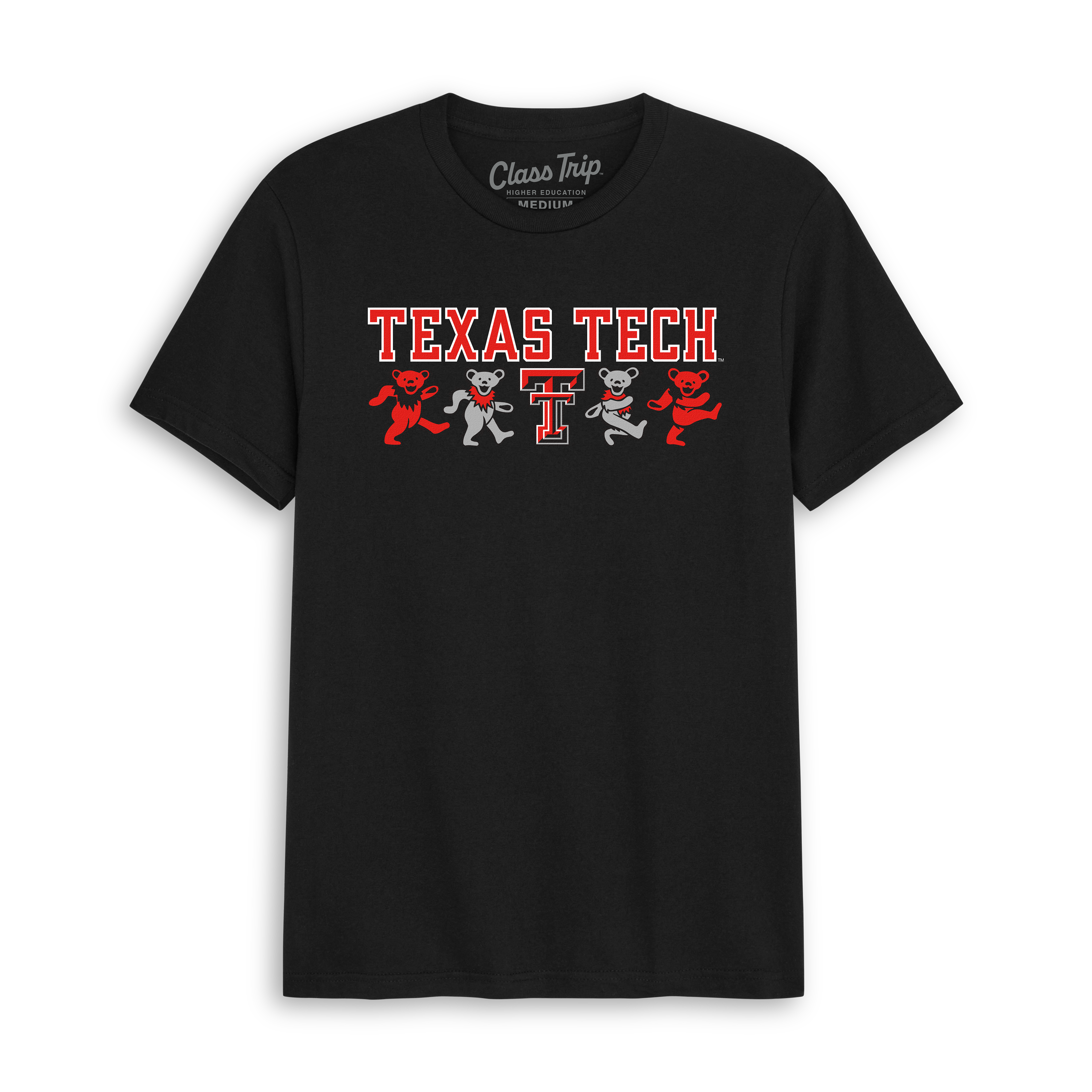 Texas Tech x Grateful Dead Mascot Bears Tee – Class Trip