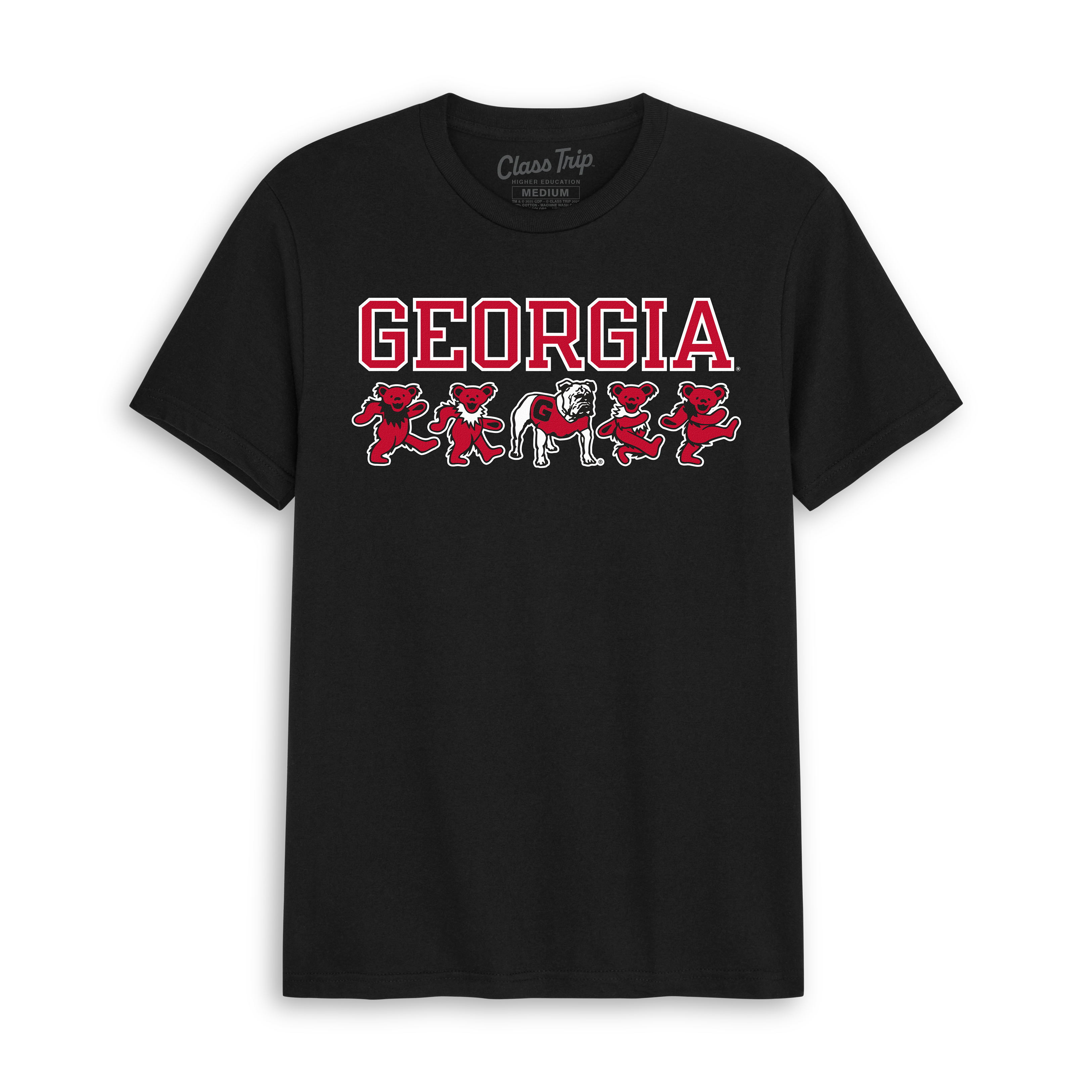 Georgia x Grateful Dead Mascot Bears Tee