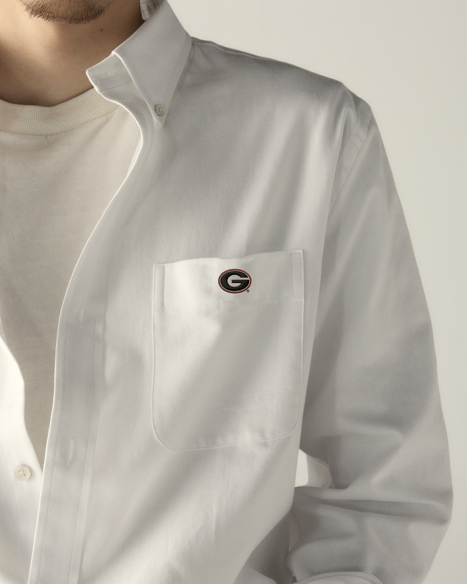 Georgia Men's Cotton Oxford