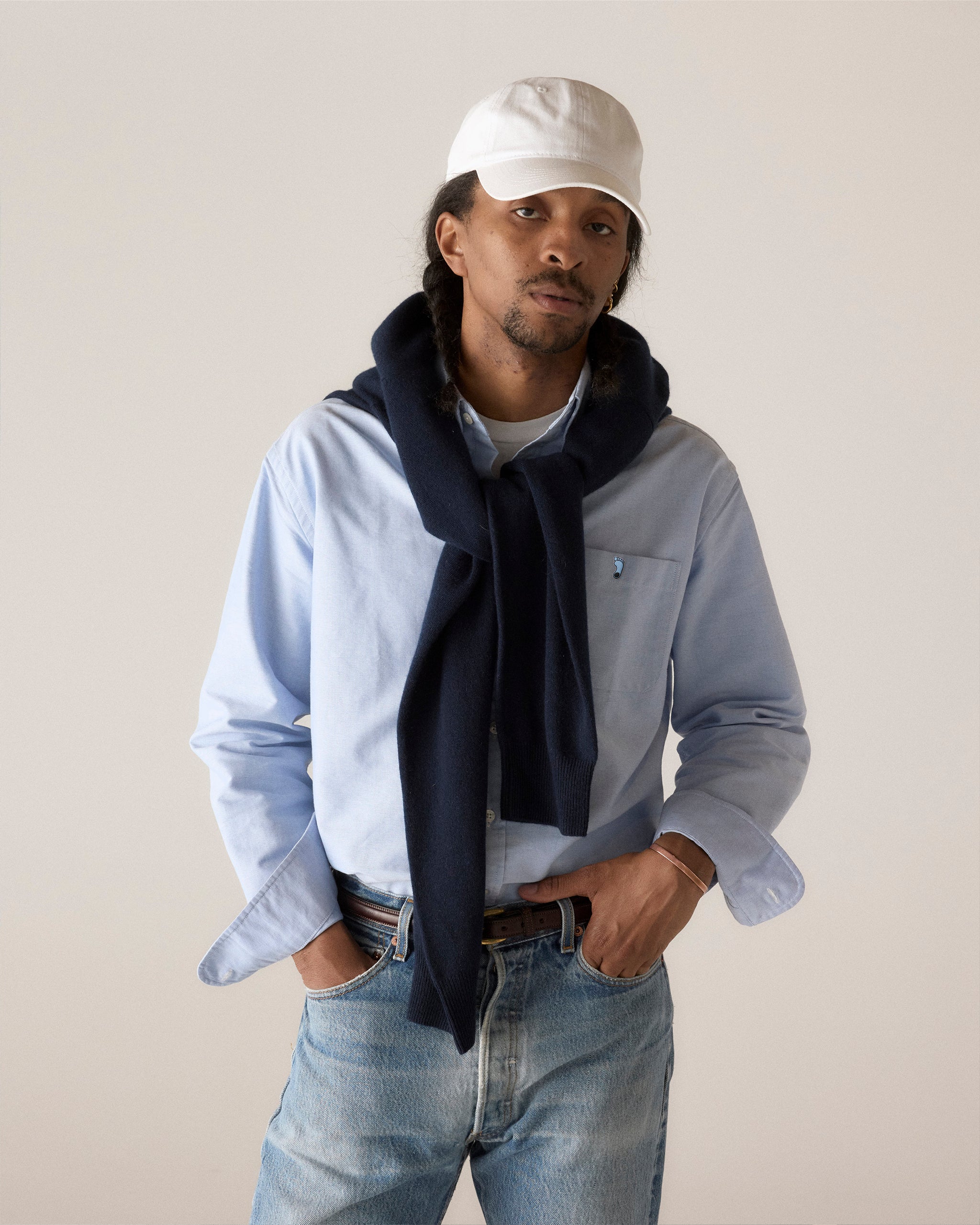 North Carolina Men's Cotton Oxford