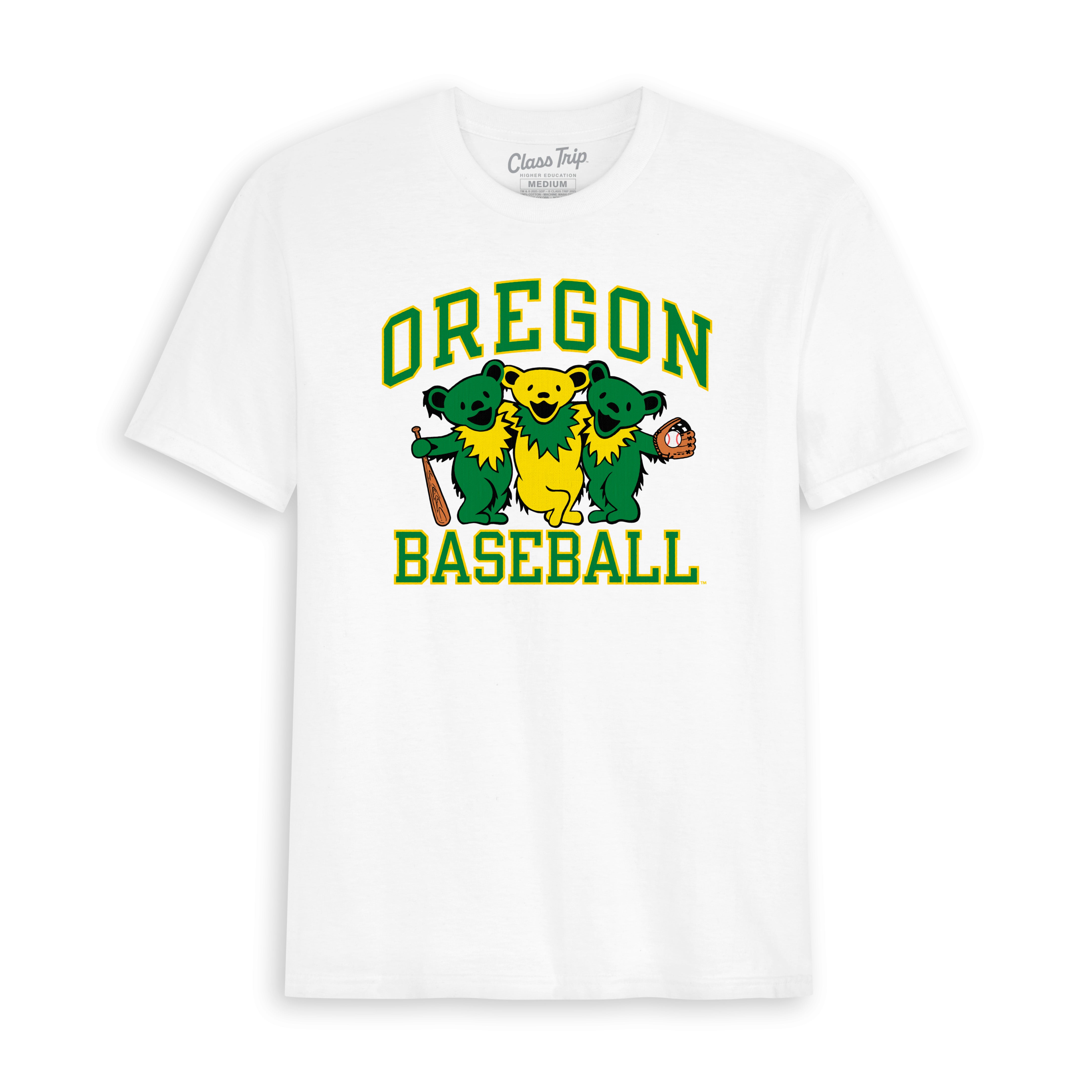 Oregon x Grateful Dead Baseball Bear Friends Tee