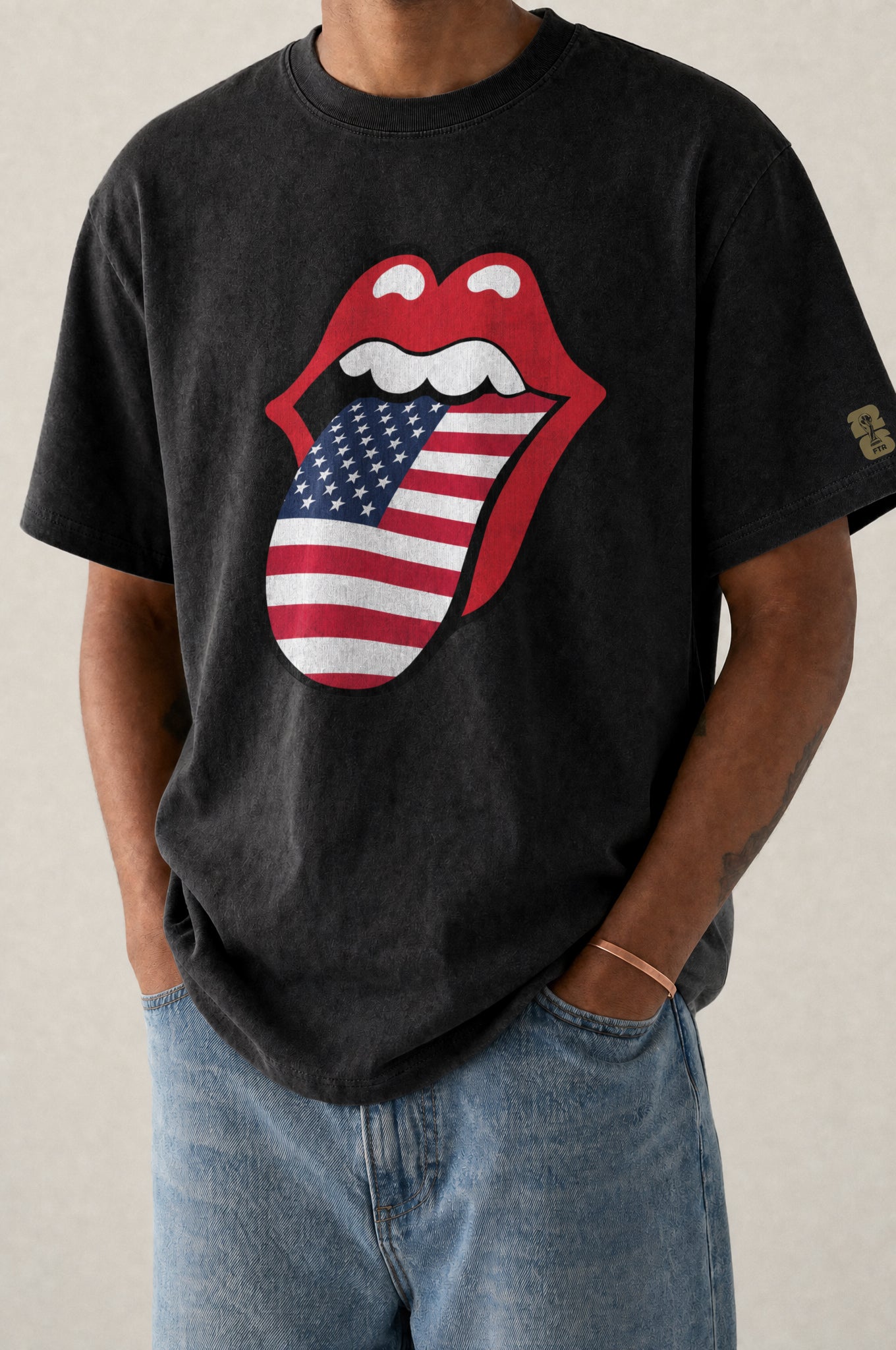 Rolling Stones x FIFA World Cup '26 USA Headliner Lick Tee