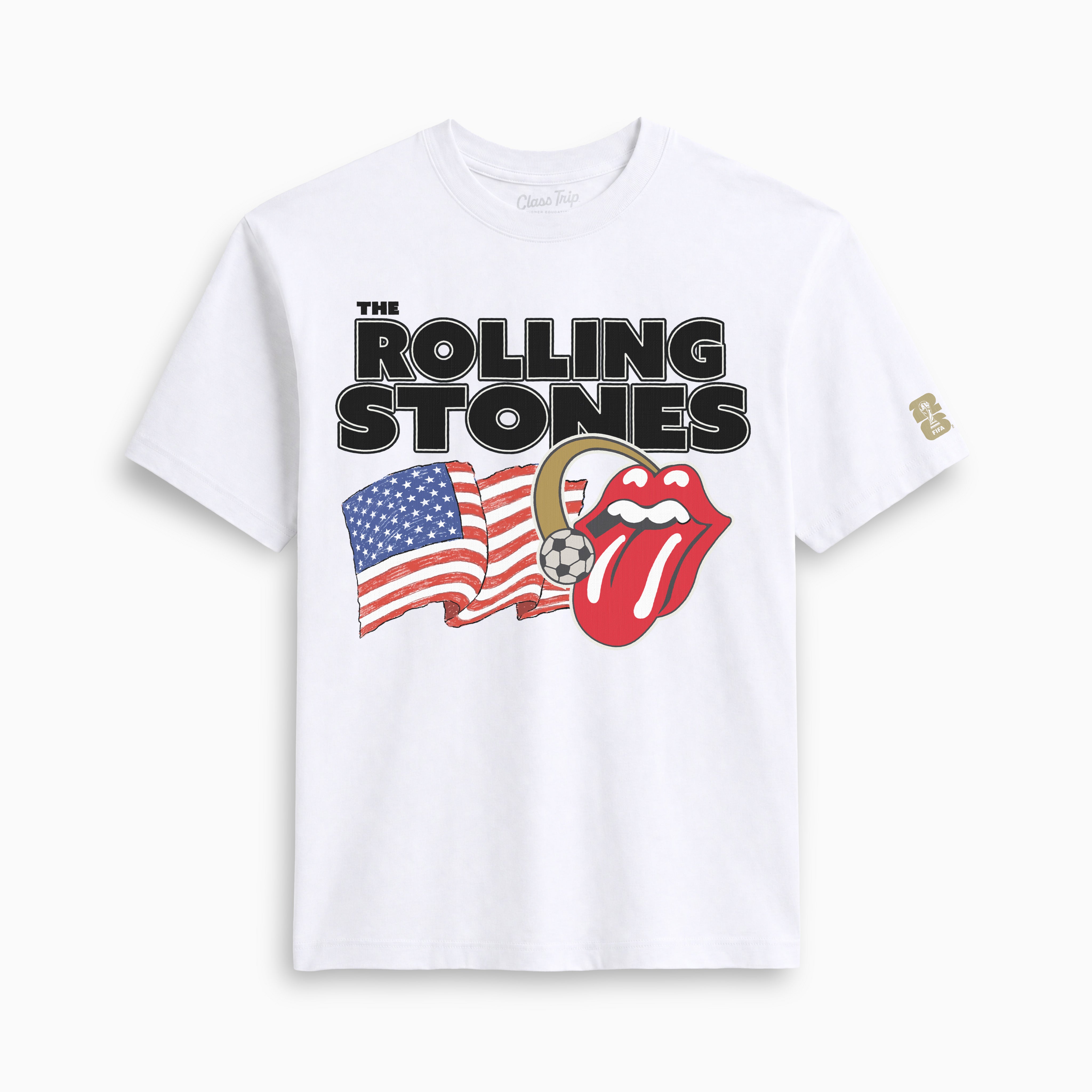 Rolling Stones x FIFA World Cup '26 USA Halo Lick Tee