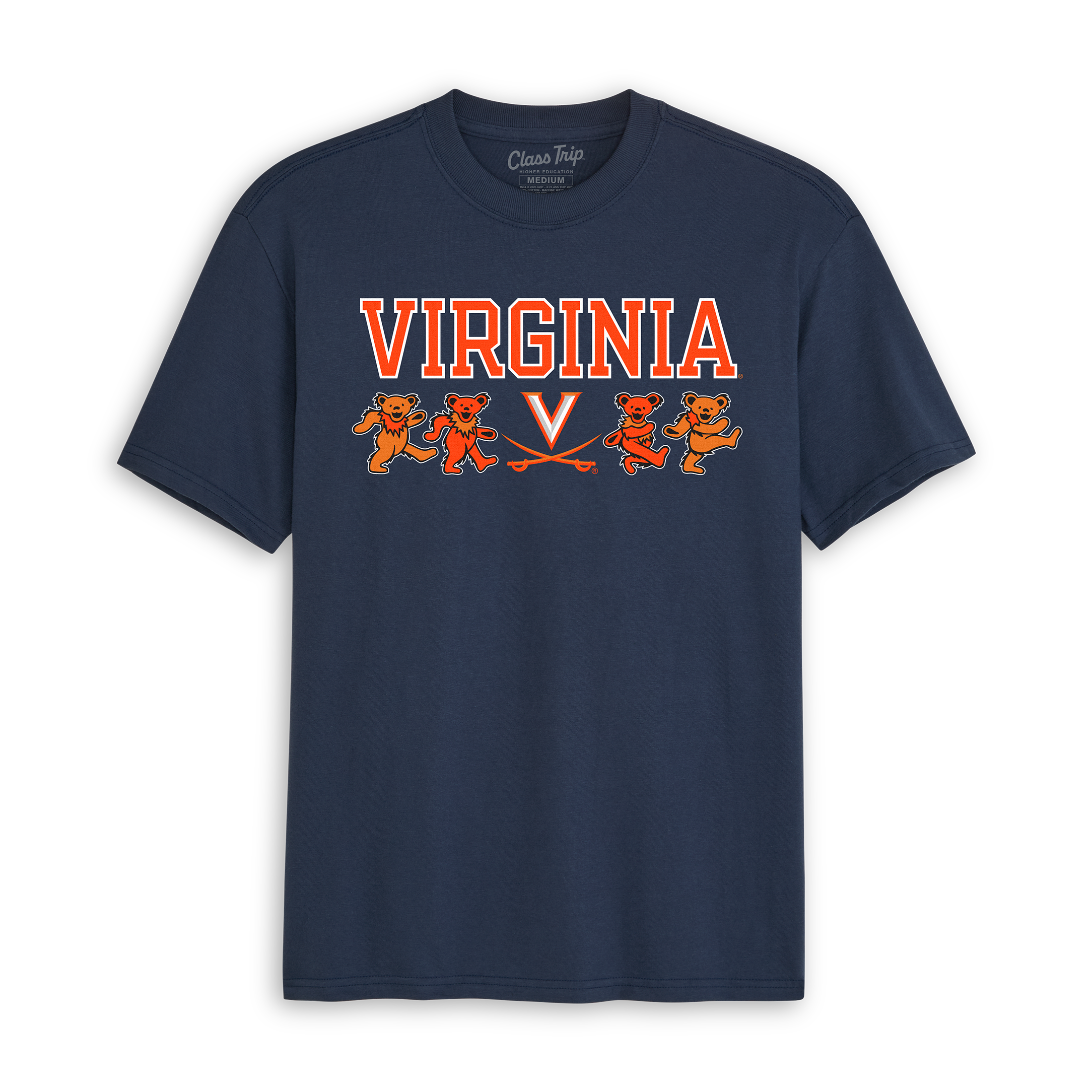 Virginia x Grateful Dead Mascot Bears Tee