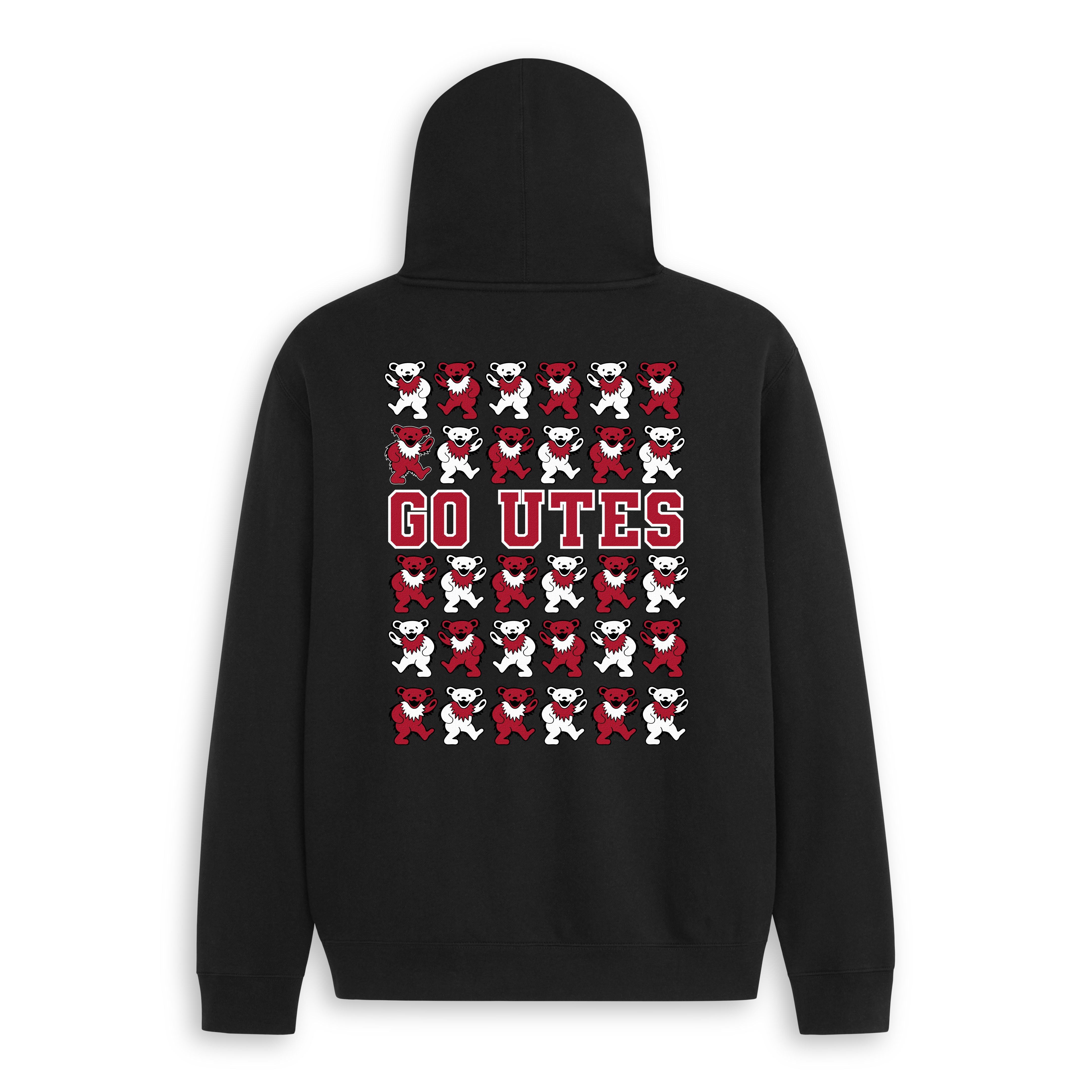 Utah x Grateful Dead Stacked Bears Hoodie