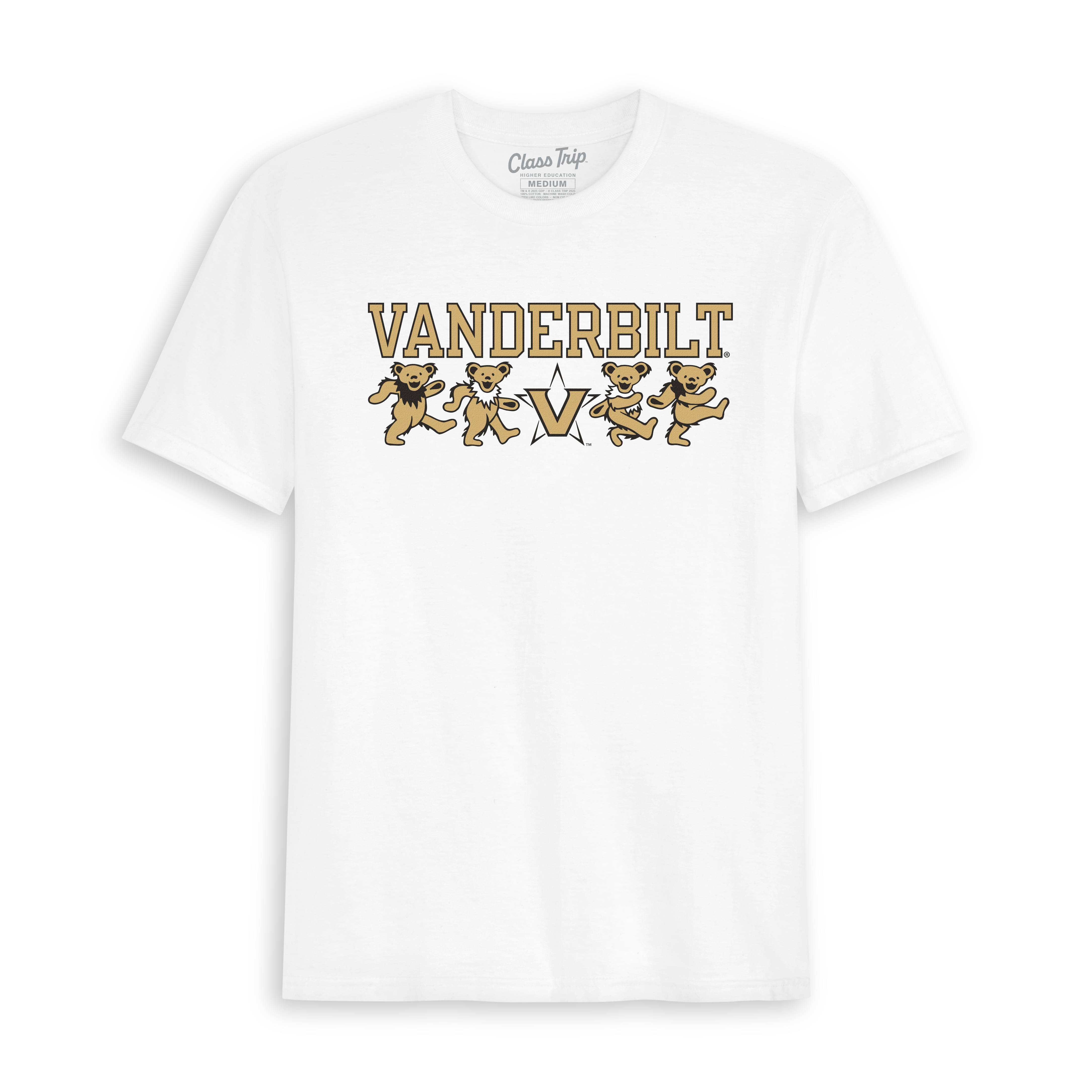 Vanderbilt x Grateful Dead Mascot Bears Tee