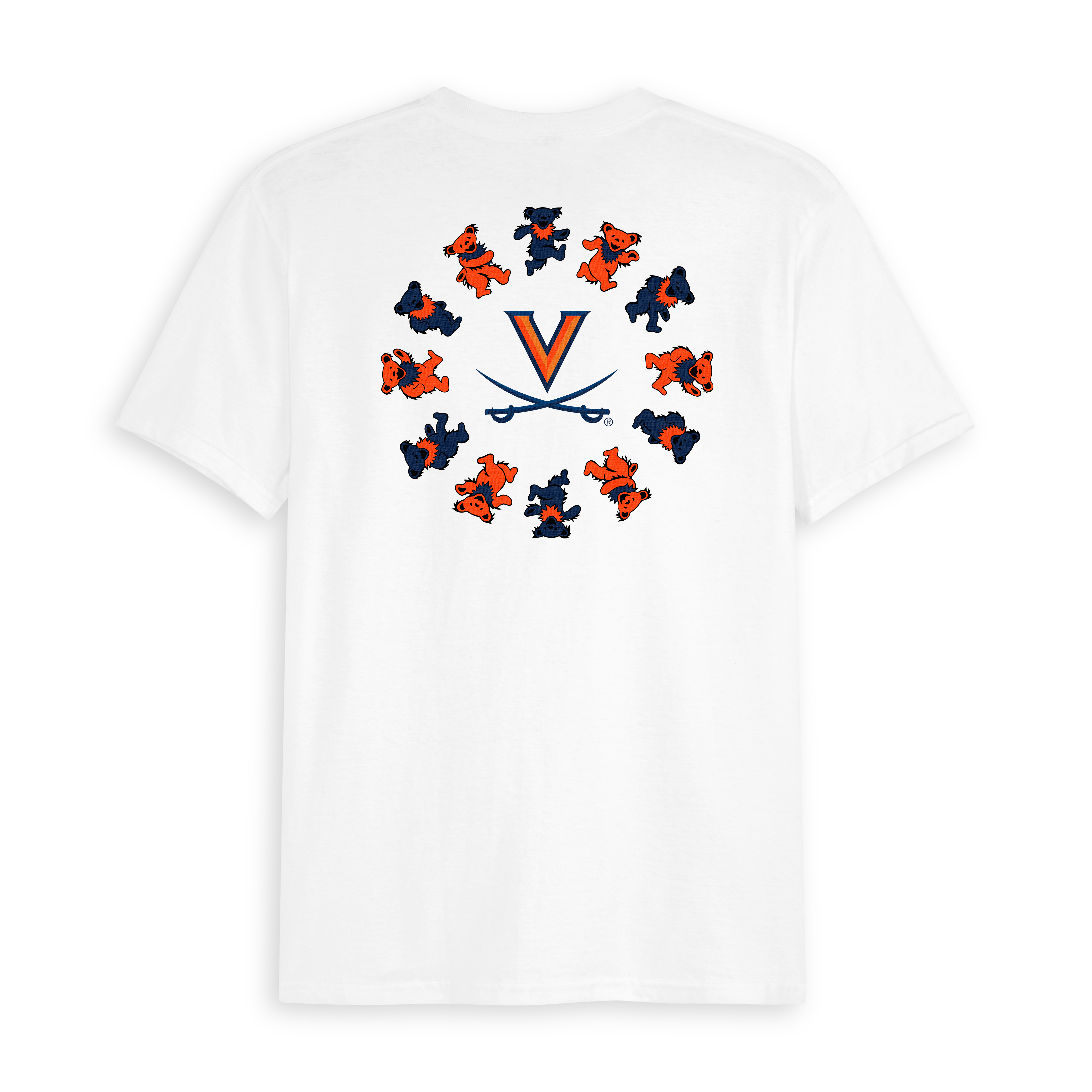 Virginia x Grateful Dead Circle Bears Tee – Class Trip