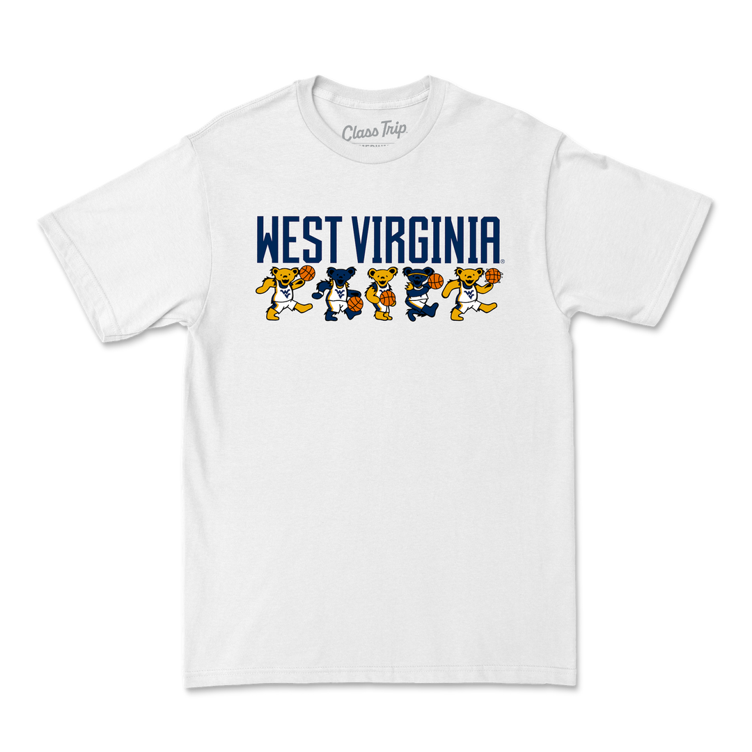 West Virginia x Grateful Dead Basketball Bears Tee