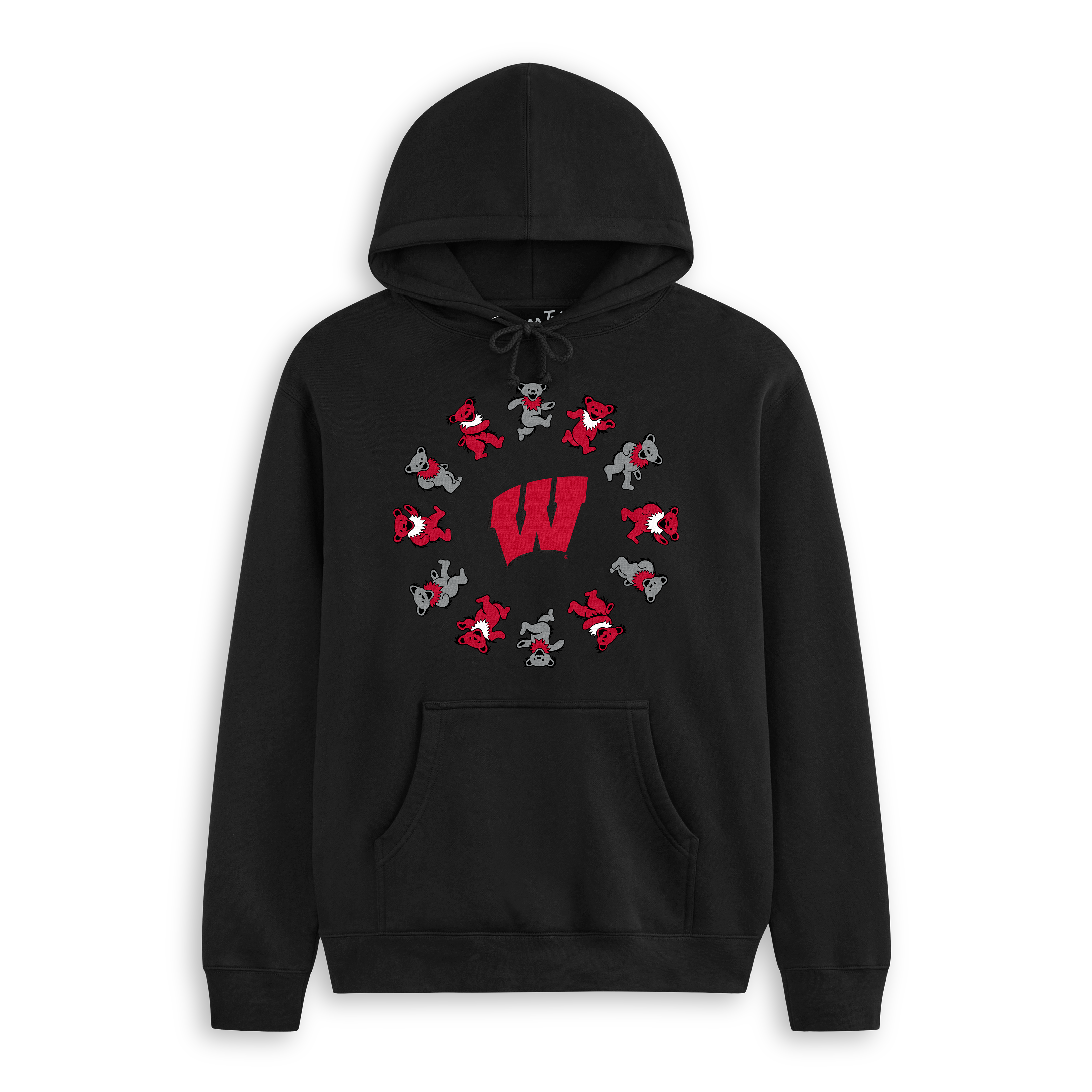 Wisconsin x Grateful Dead Circle Bears Hoodie