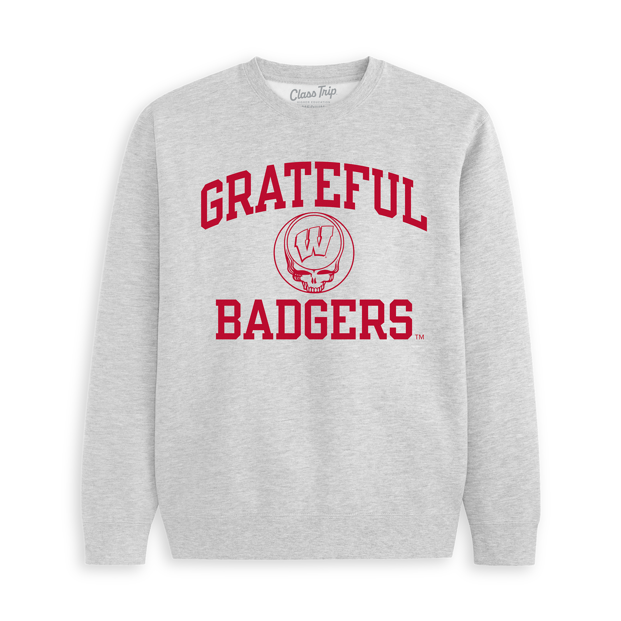 Wisconsin x Grateful Badgers Crewneck
