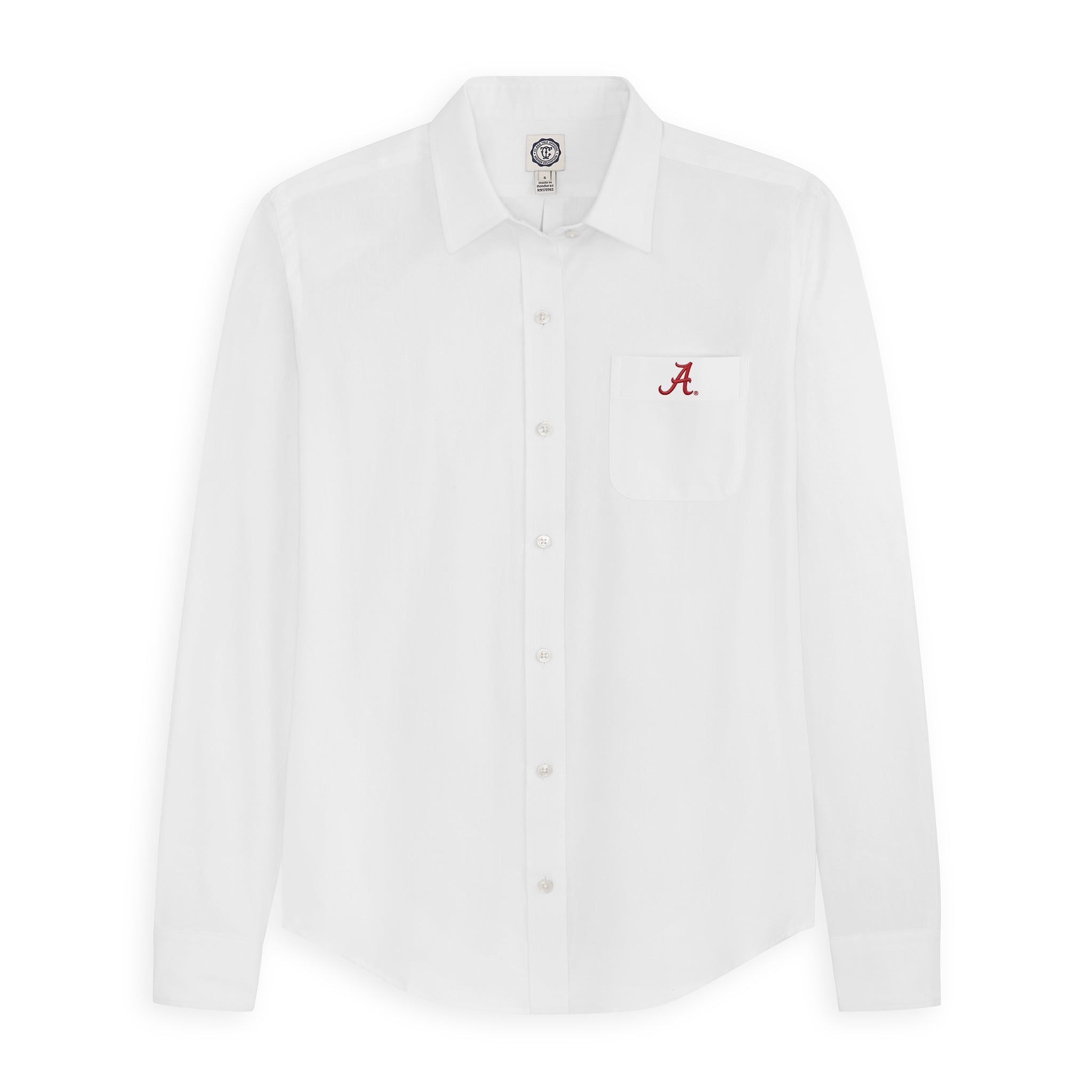 Alabama Women's Cotton Oxford White / XL
