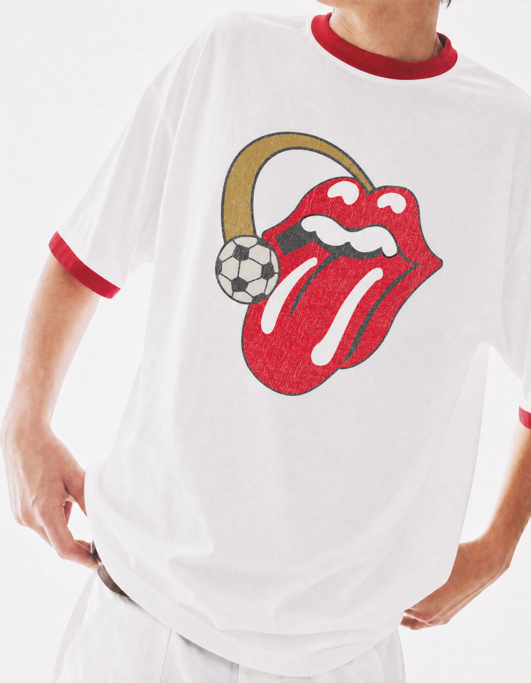 Rolling Stones x FIFA World Cup '26 Halo Lick Ringer Tee