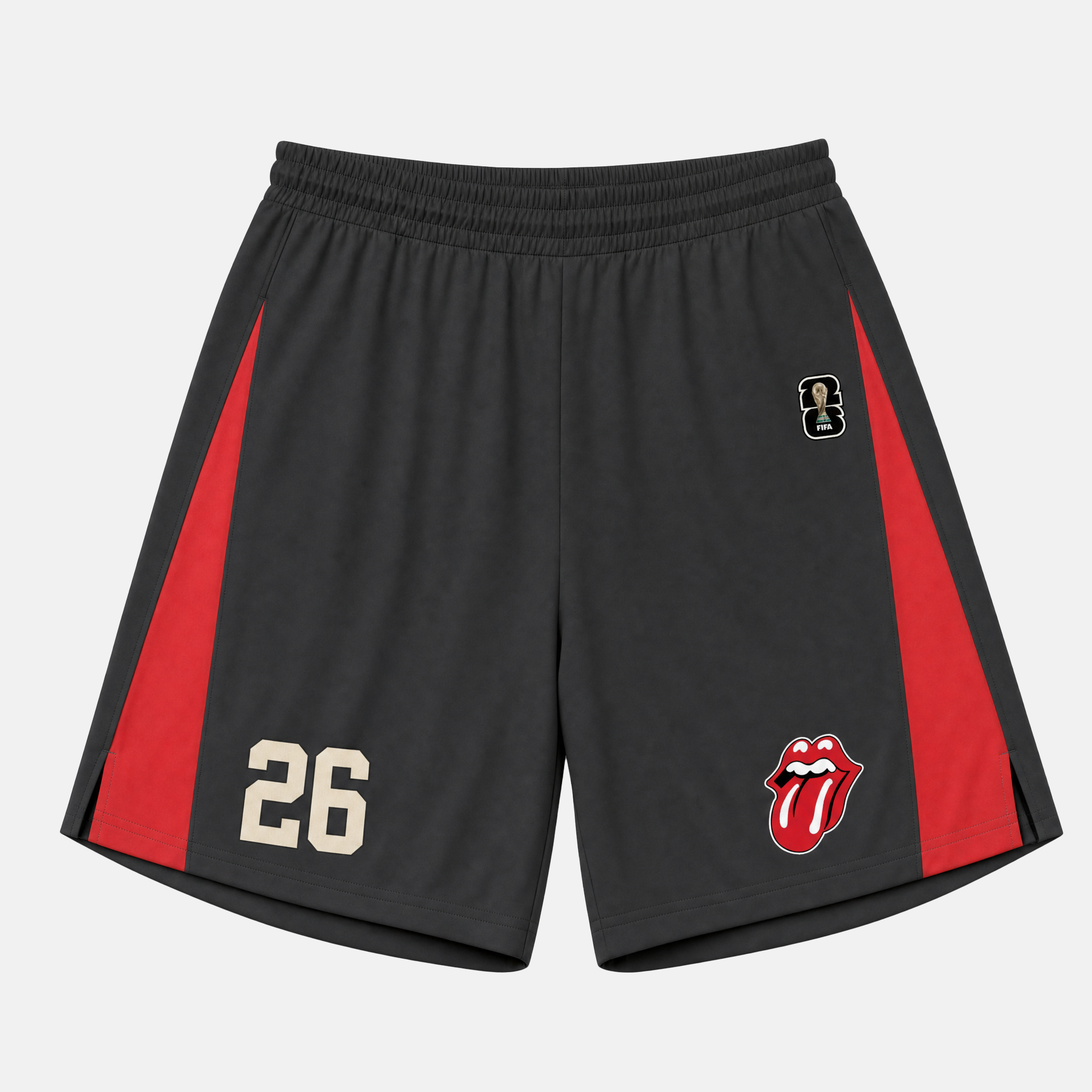 Rolling Stones x FIFA World Cup '26 Soccer Lick Shorts