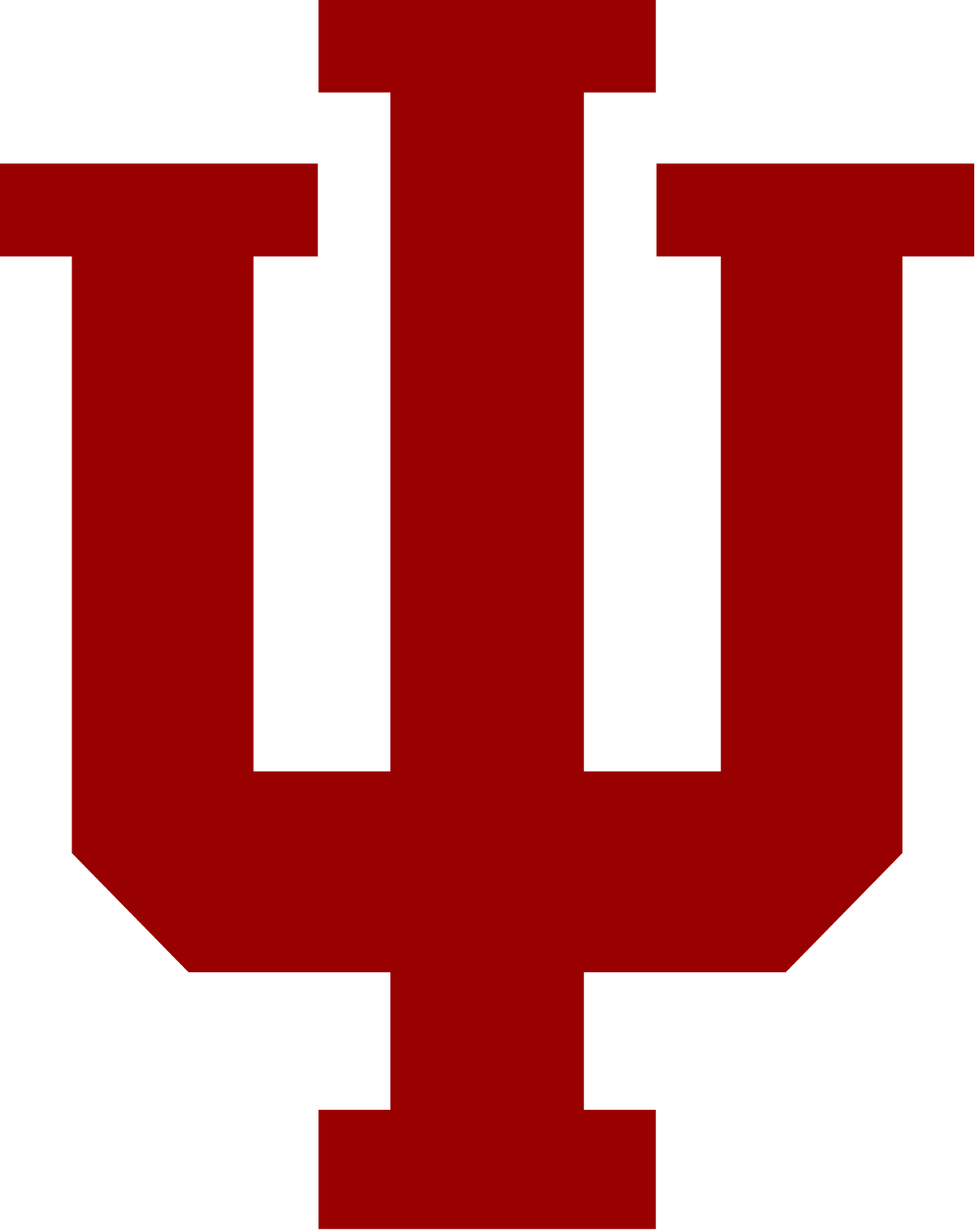 Red Indiana University trident logo on a green background. The Indiana Campus Collection Class Trip | Higher Education