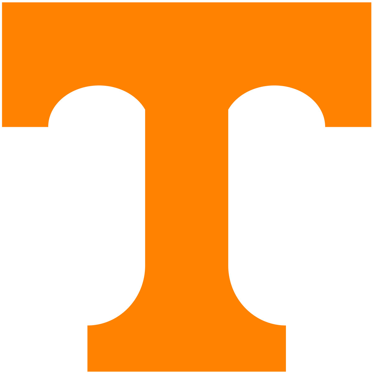 Orange block letter T logo. The Tennessee Campus Collection Class Trip | Higher Education