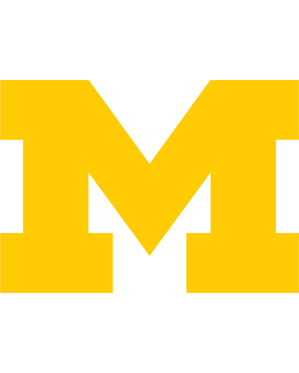 Solid yellow background. The Michigan Campus Collection Class Trip | Higher Education