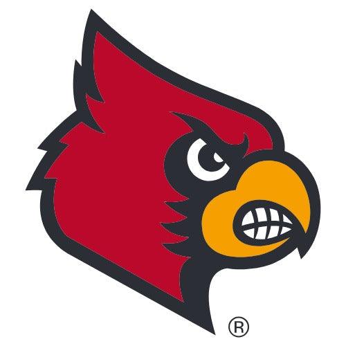 University of Louisville Cardinals logo with red cardinal head and fierce expression. Class Trip | Officially Licensed Collegiate Apparel