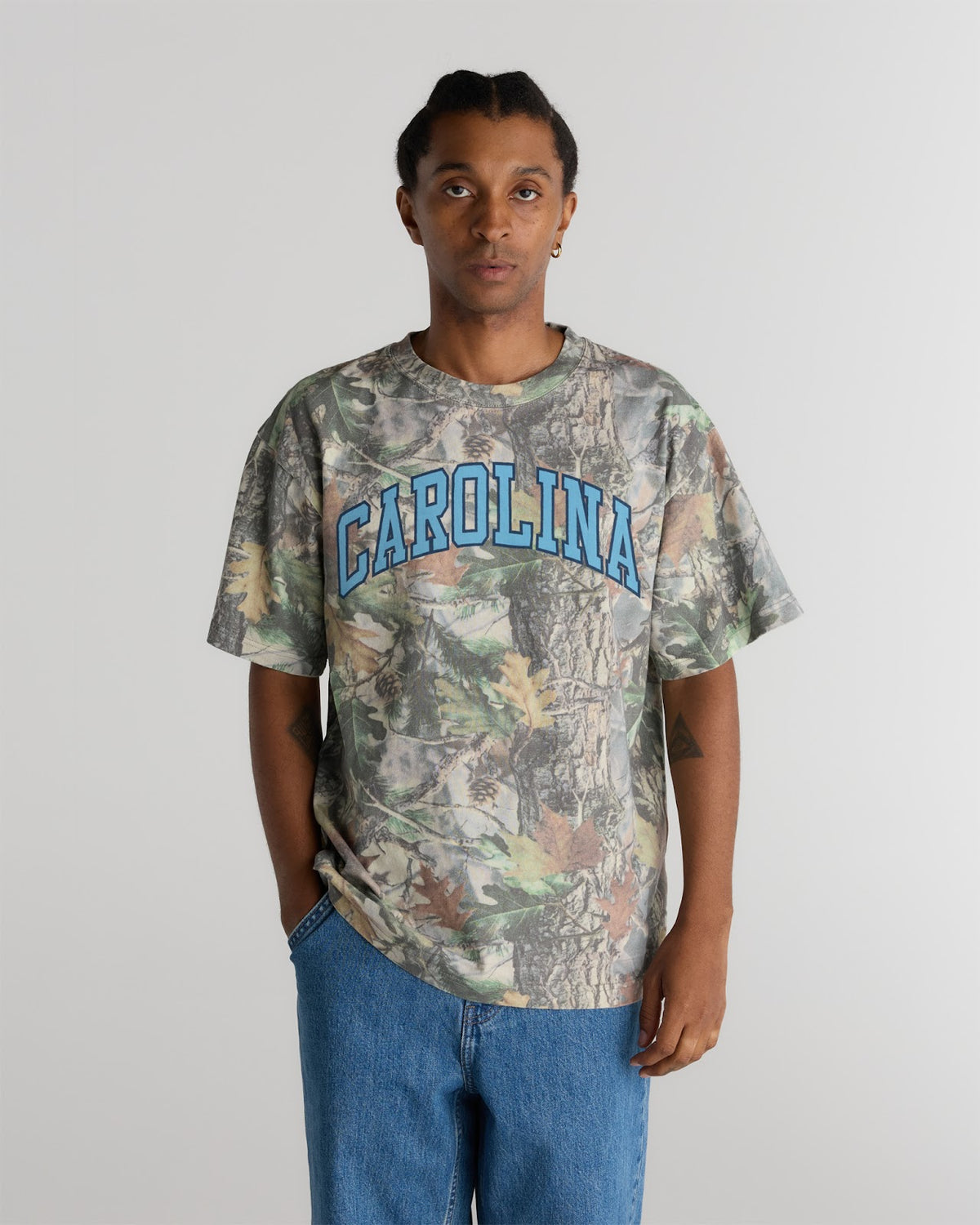 North Carolina Heavyweight Campus Camo Tee