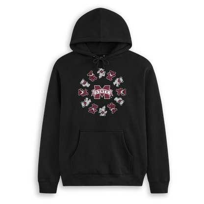 Mississippi State x Grateful Dead Circle Bears Hoodie