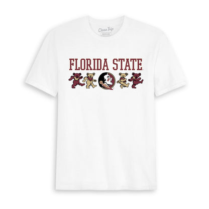 Florida State x Grateful Dead Mascot Bears Tee