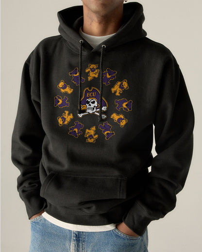 East Carolina x Grateful Dead Circle Bears Hoodie