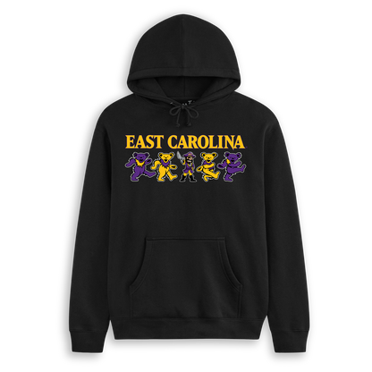East Carolina x Grateful Dead Mascot Bears Hoodie