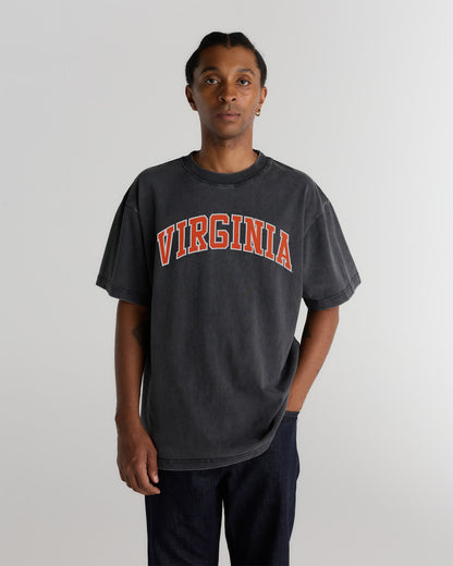 Virginia Heavyweight Washed Campus Tee