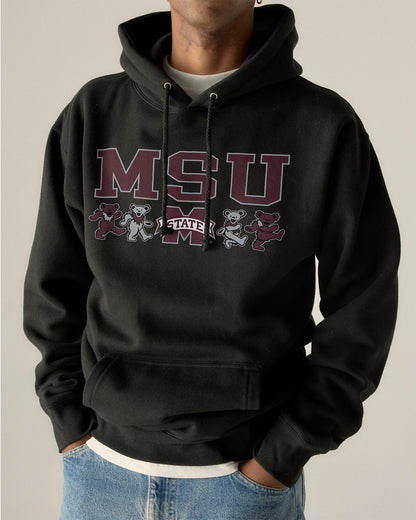 Mississippi State x Grateful Dead Mascot Bears Hoodie