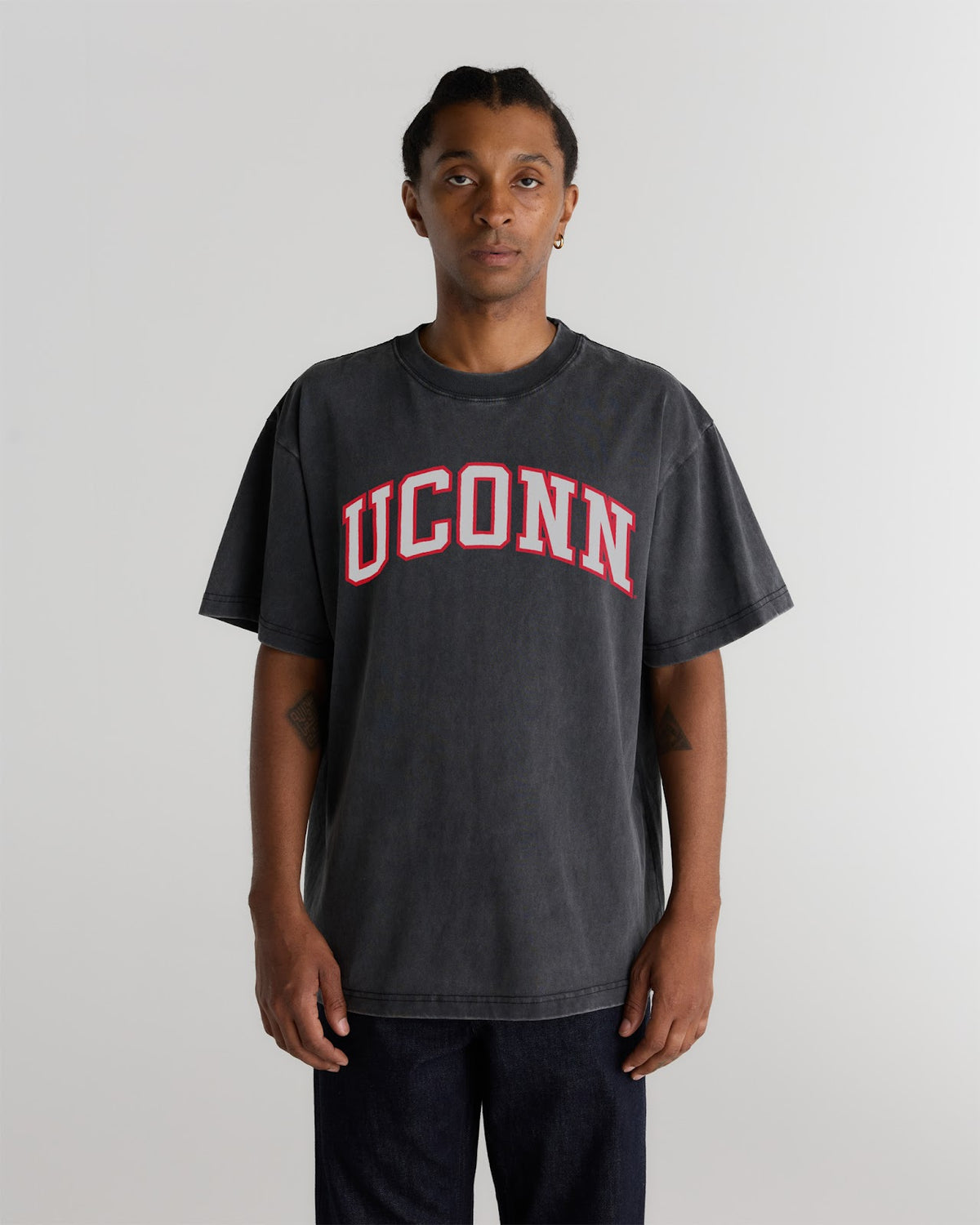 Connecticut Heavyweight Washed Campus Tee