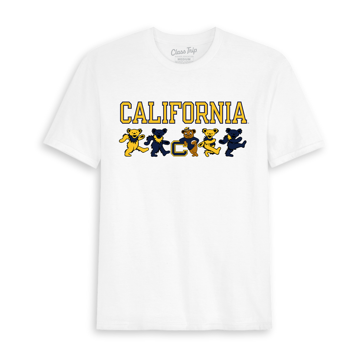 Cal Berkeley x Grateful Dead Mascot Bears Tee