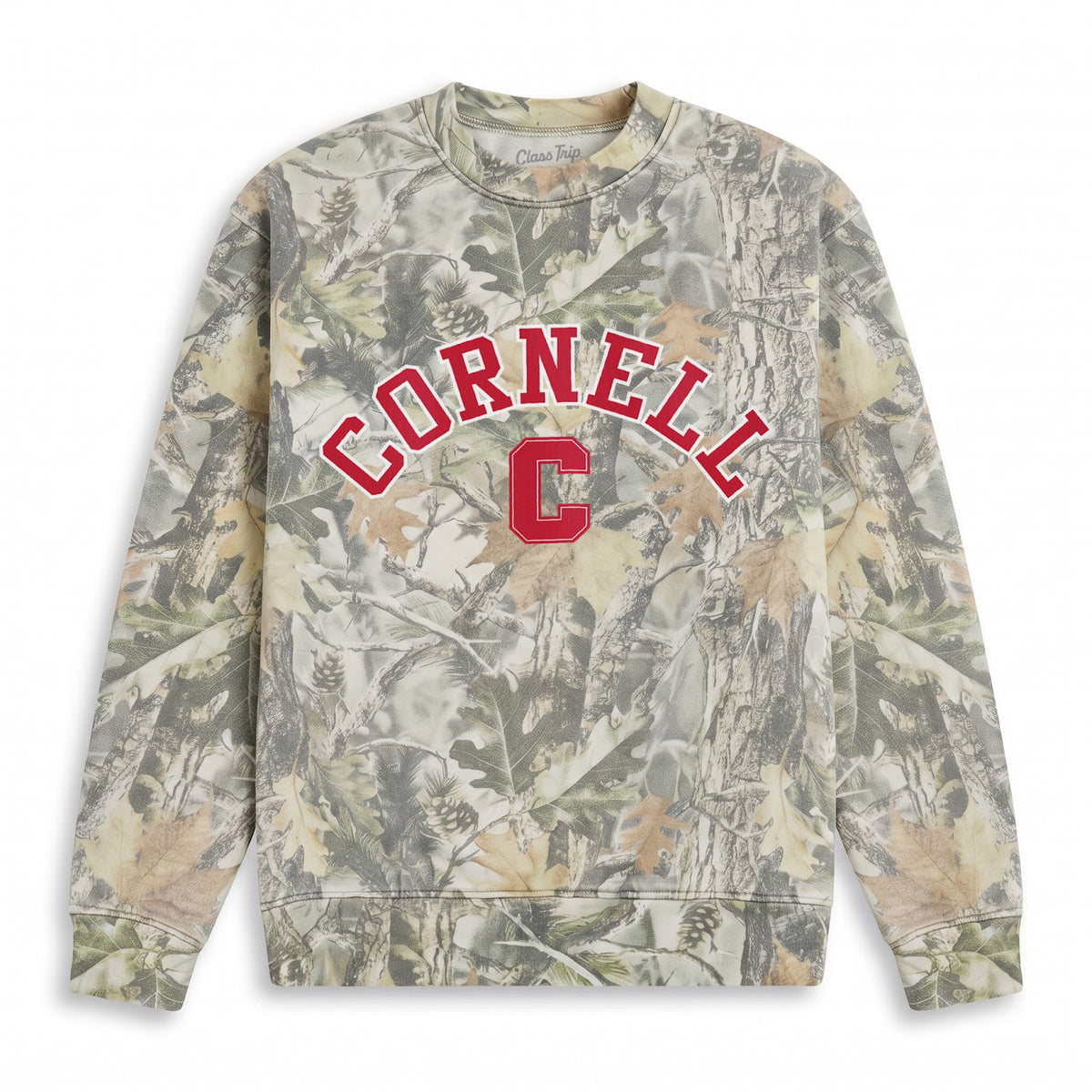 Cornell Heavyweight Campus Camo Crewneck