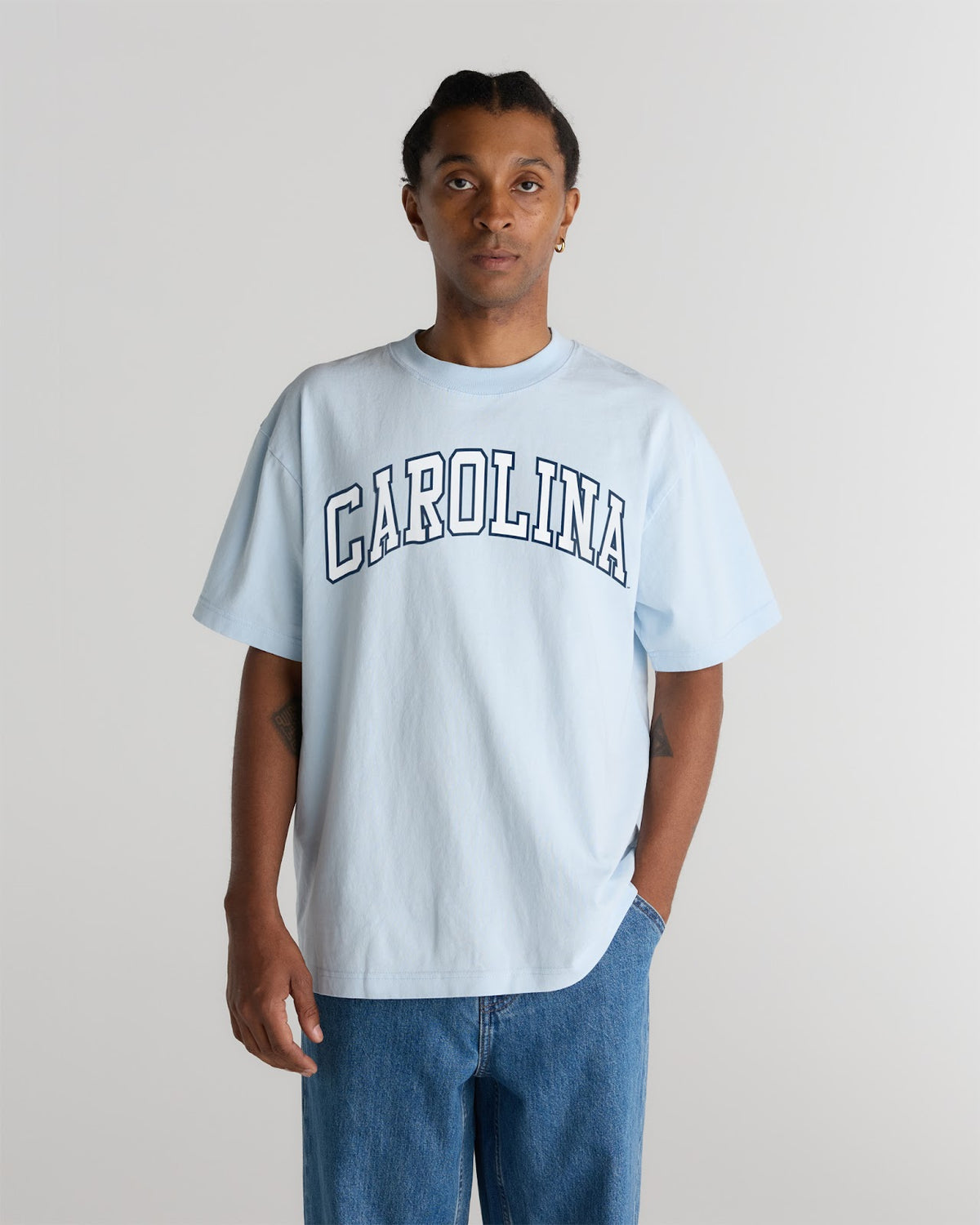 North Carolina Heavyweight Washed Campus Tee