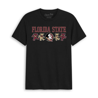 Florida State x Grateful Dead Mascot Bears Tee