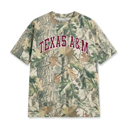 Texas A&M Heavyweight Campus Camo Tee