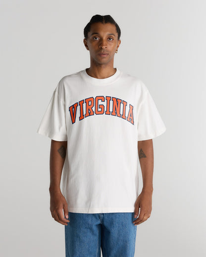 Virginia Heavyweight Washed Campus Tee